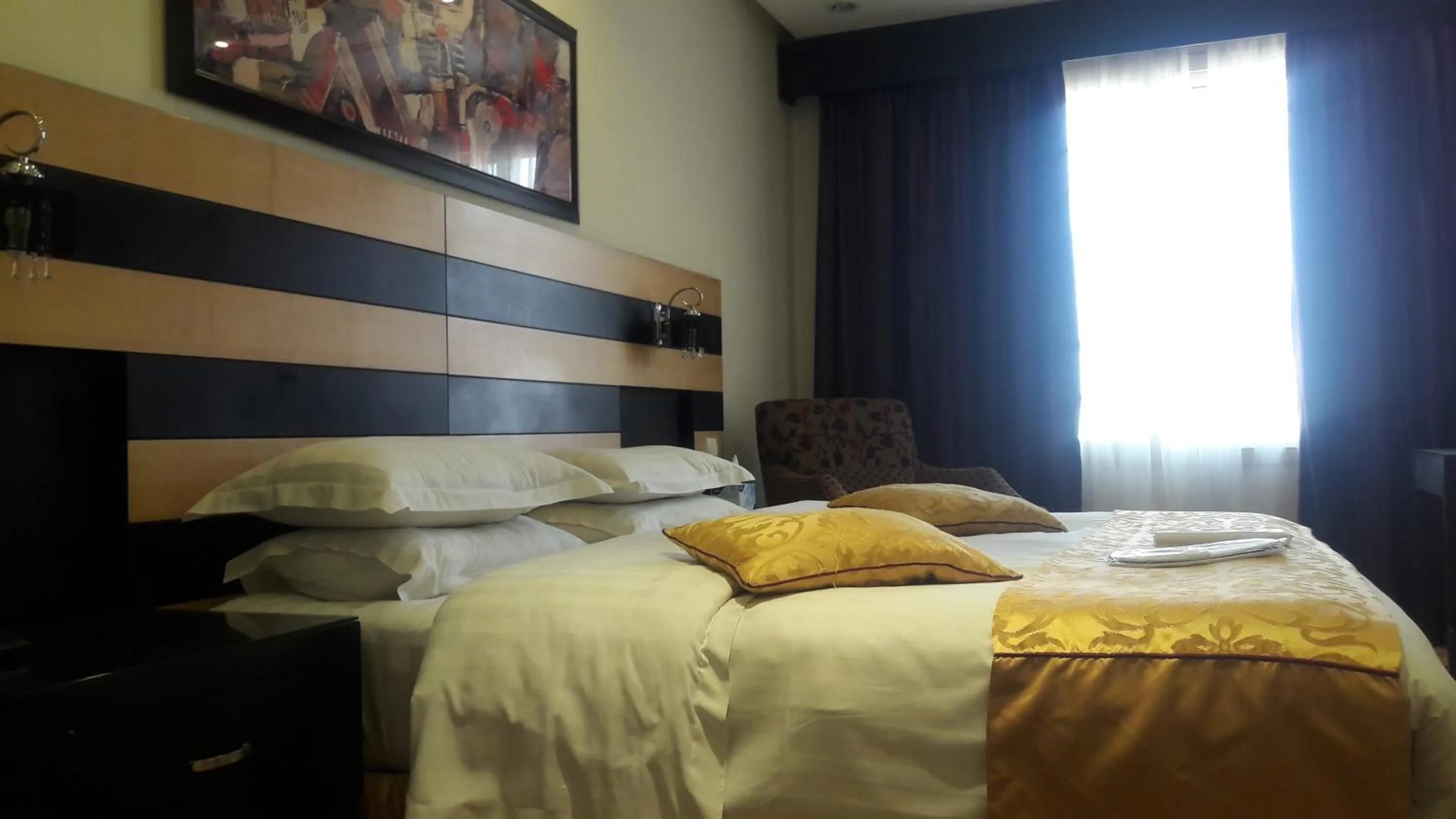 Bedroom, Bed in فندق حديقة الأزهار