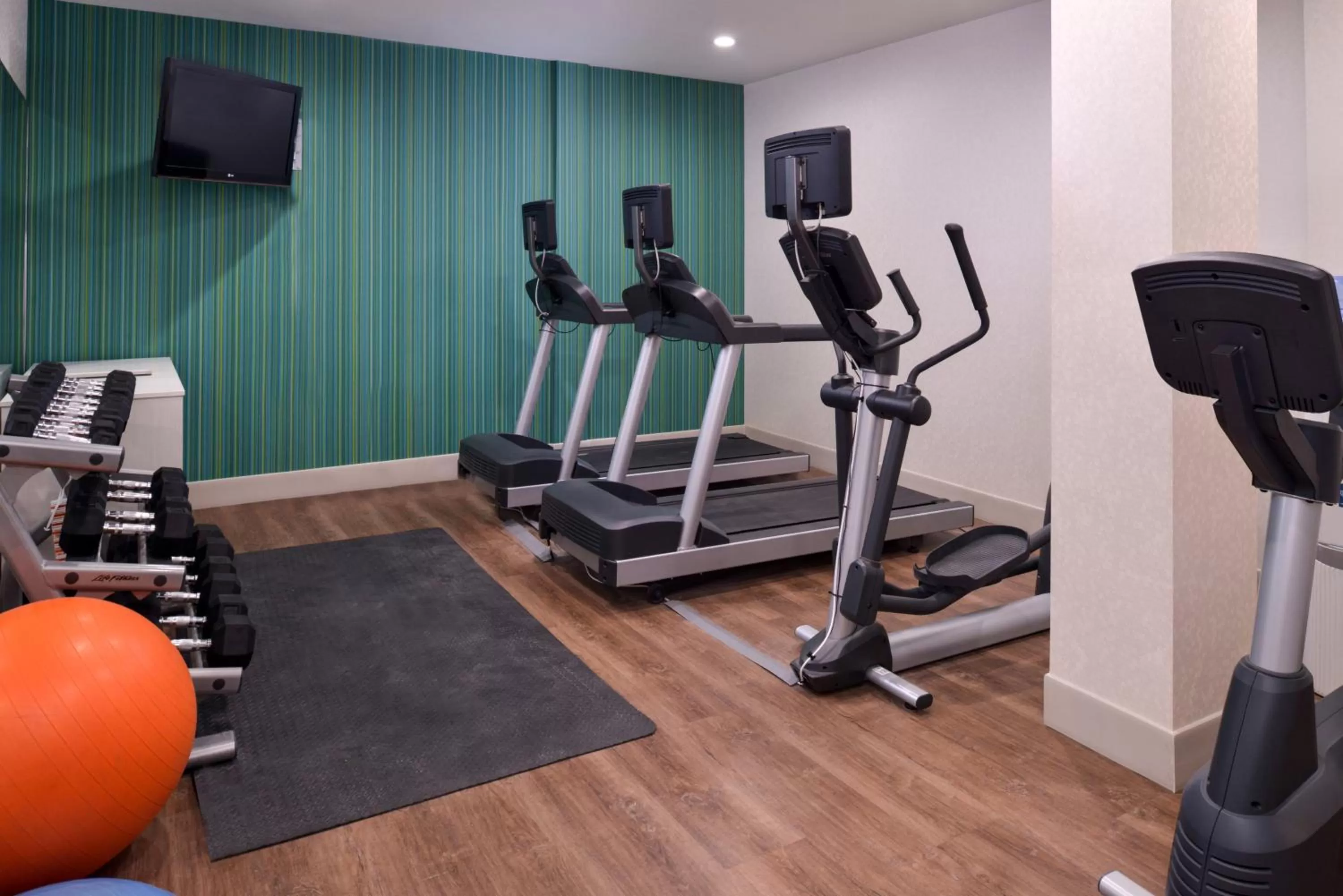 Fitness centre/facilities in Holiday Inn Express Hotel & Suites Southfield - Detroit by IHG