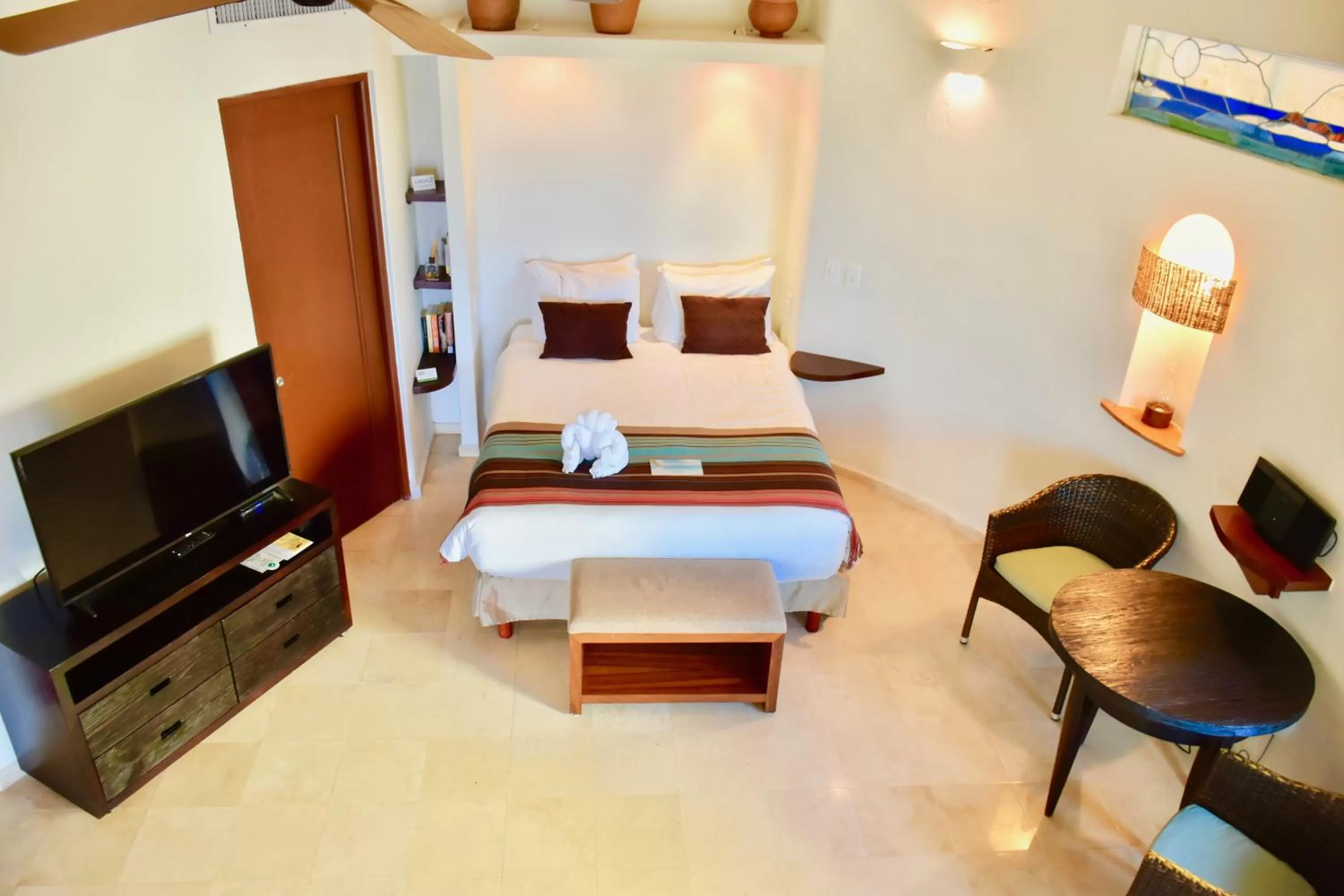 Photo of the whole room, Bed in Playa Palms Beach Hotel