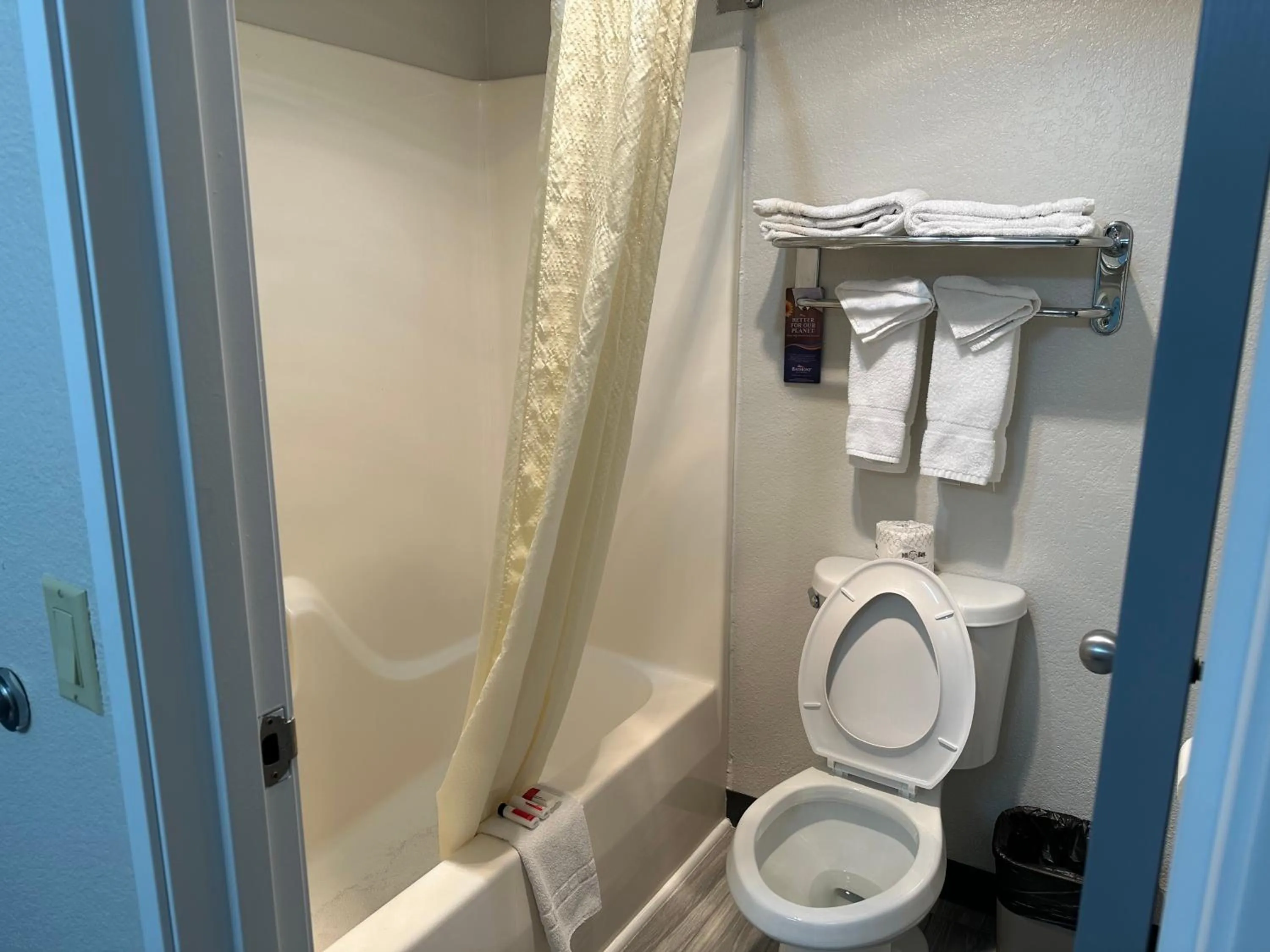 Bathroom in Baymont by Wyndham Omaha SW