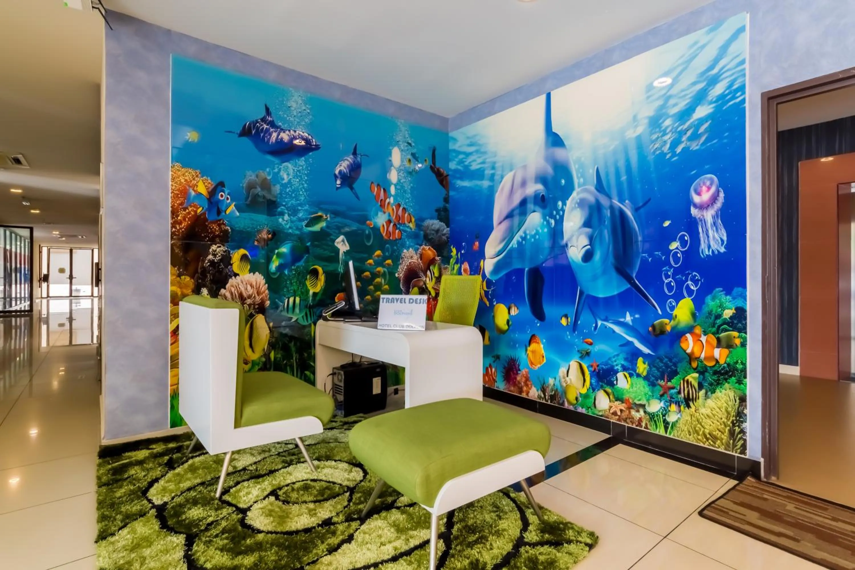 Area and facilities in Dolphin Hotel, Chow Kit Kuala Lumpur