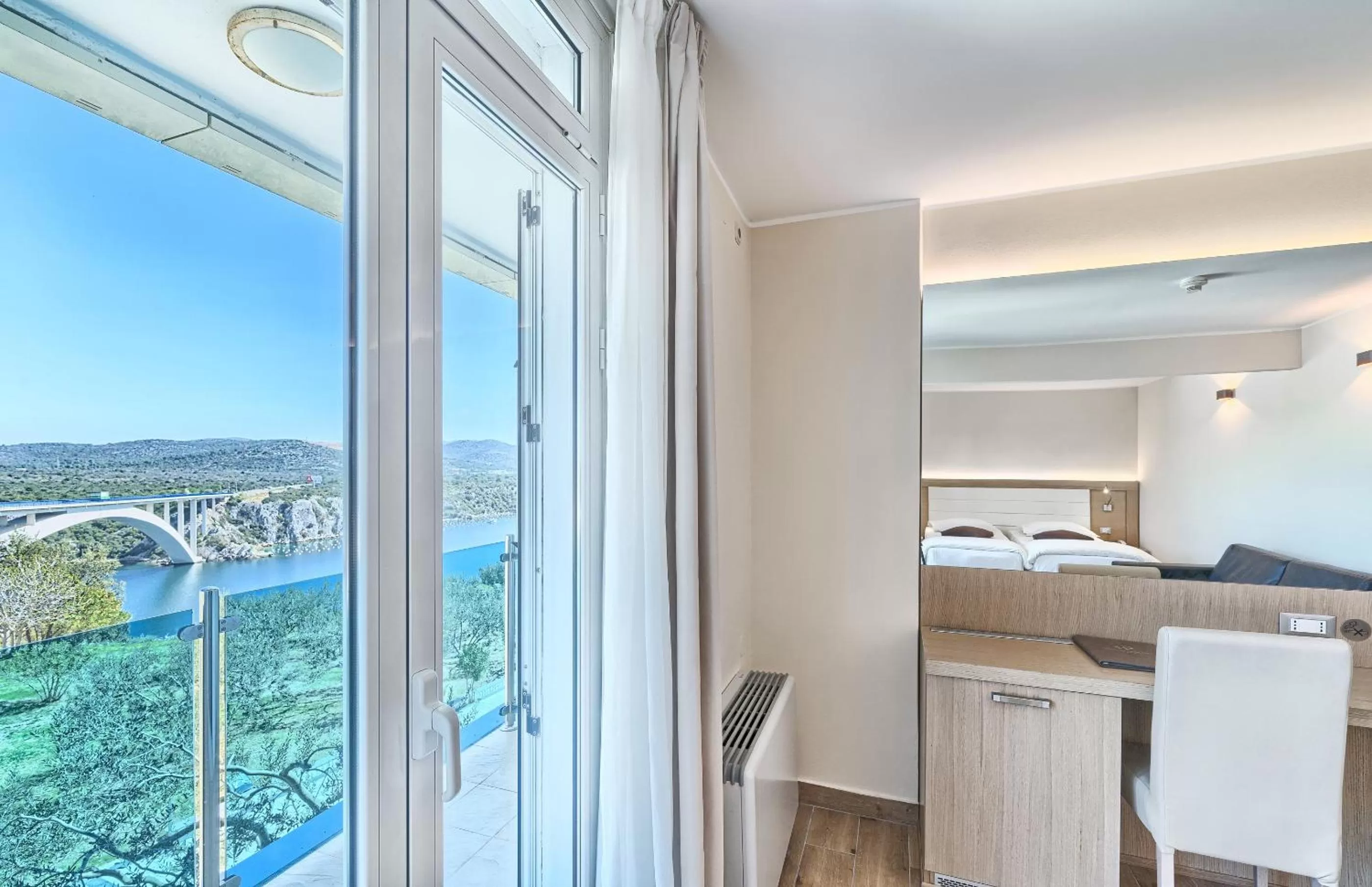 Bed in Hotel Panorama