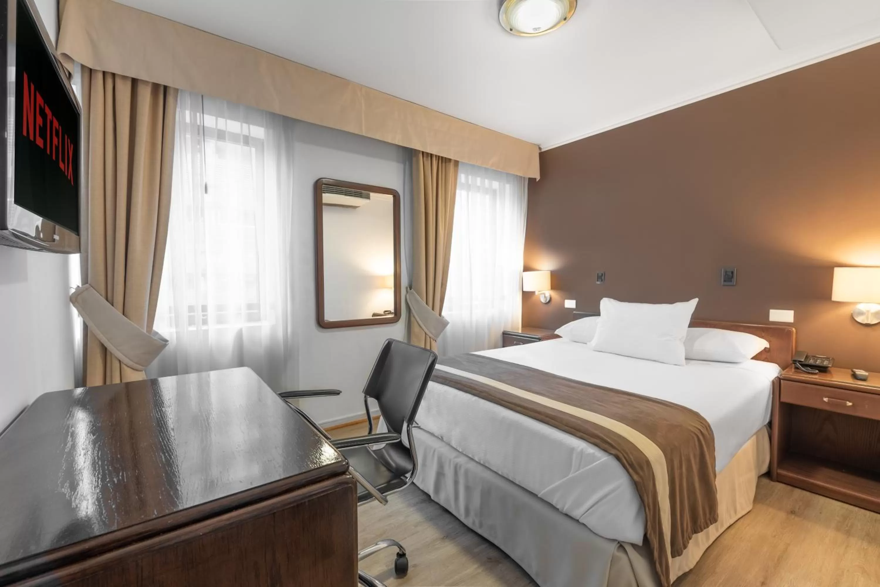 Bed in Apart Hotel Elite Las Condes