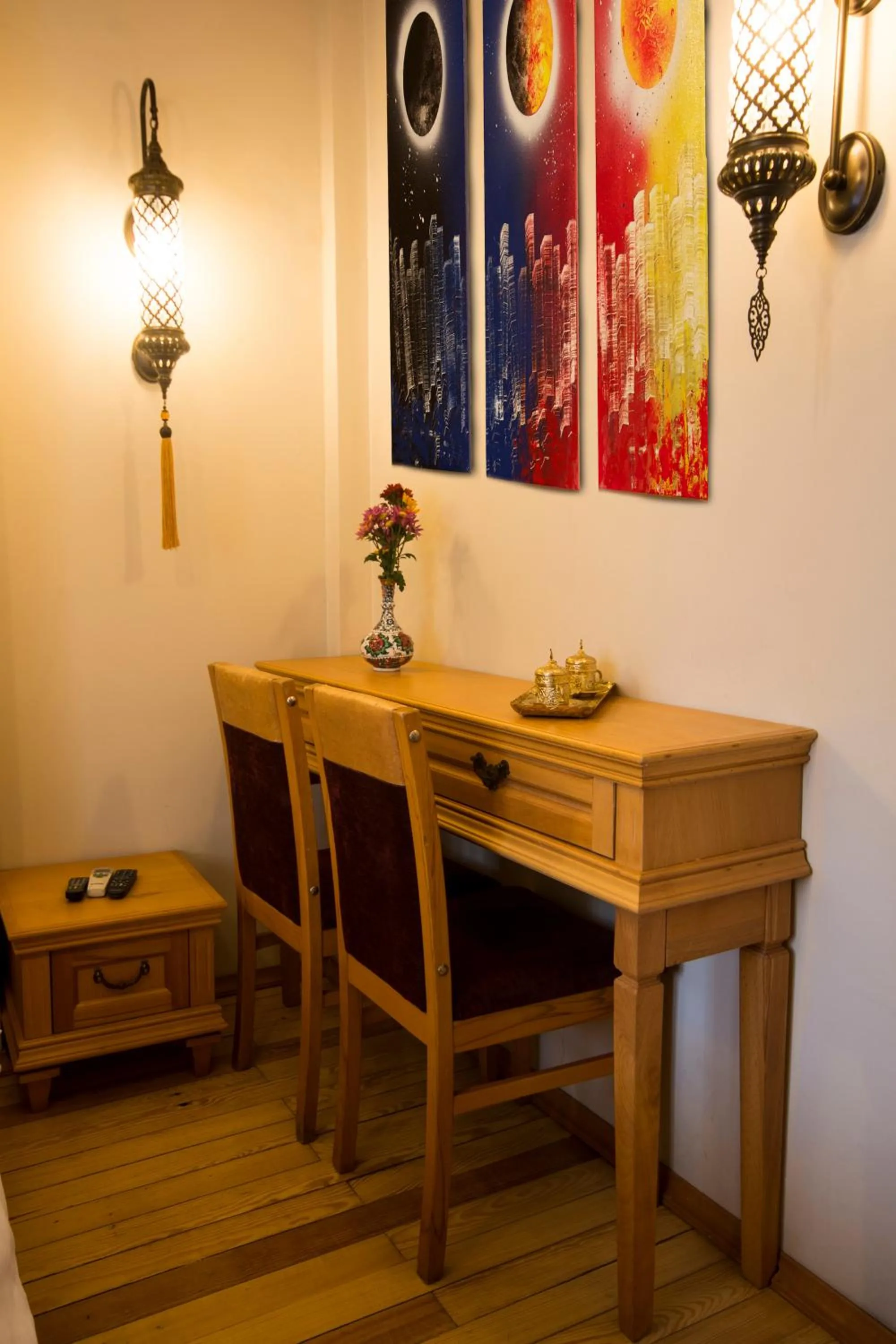 Decorative detail in Sultan Corner Hotel