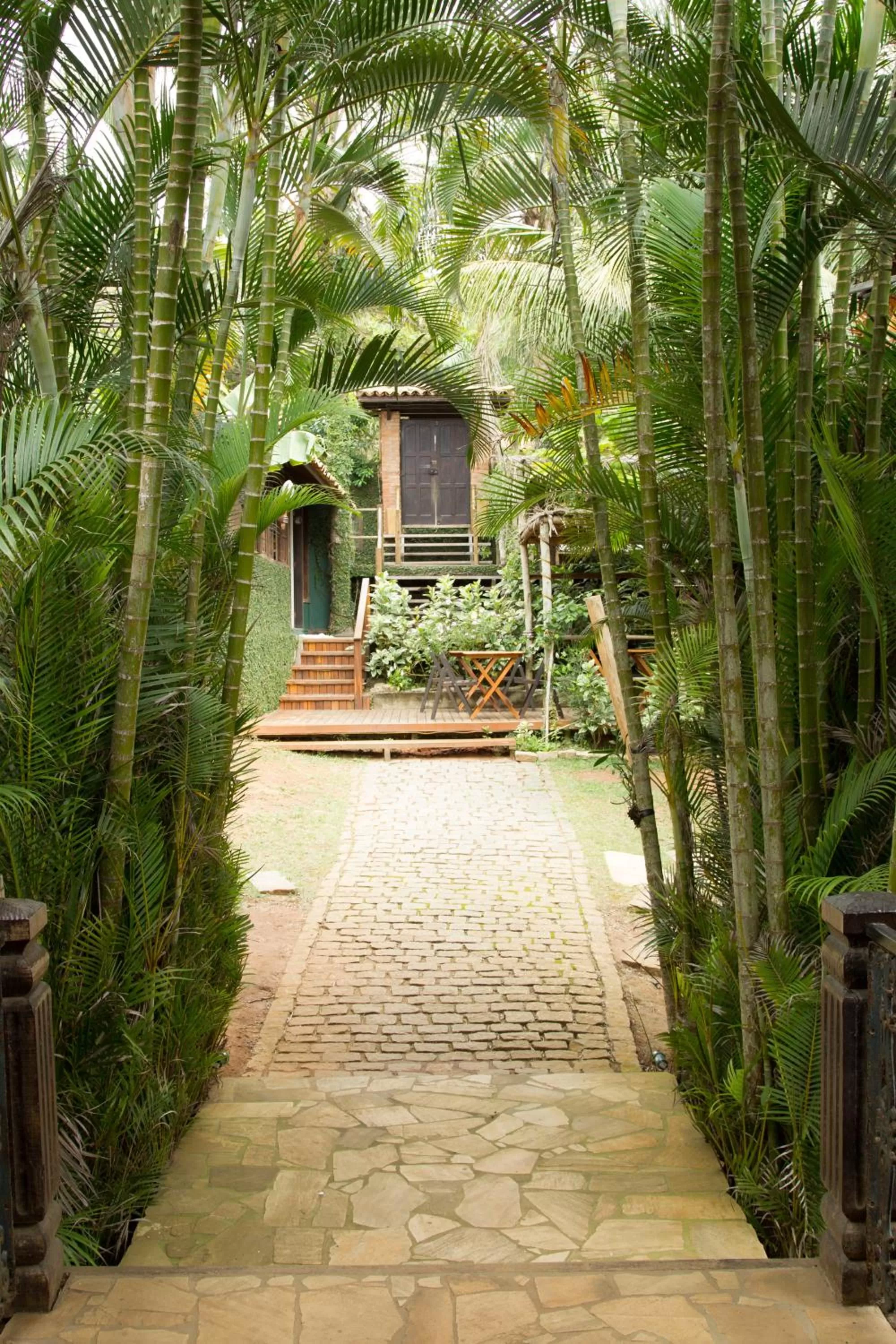 Garden in Pousada Afrika