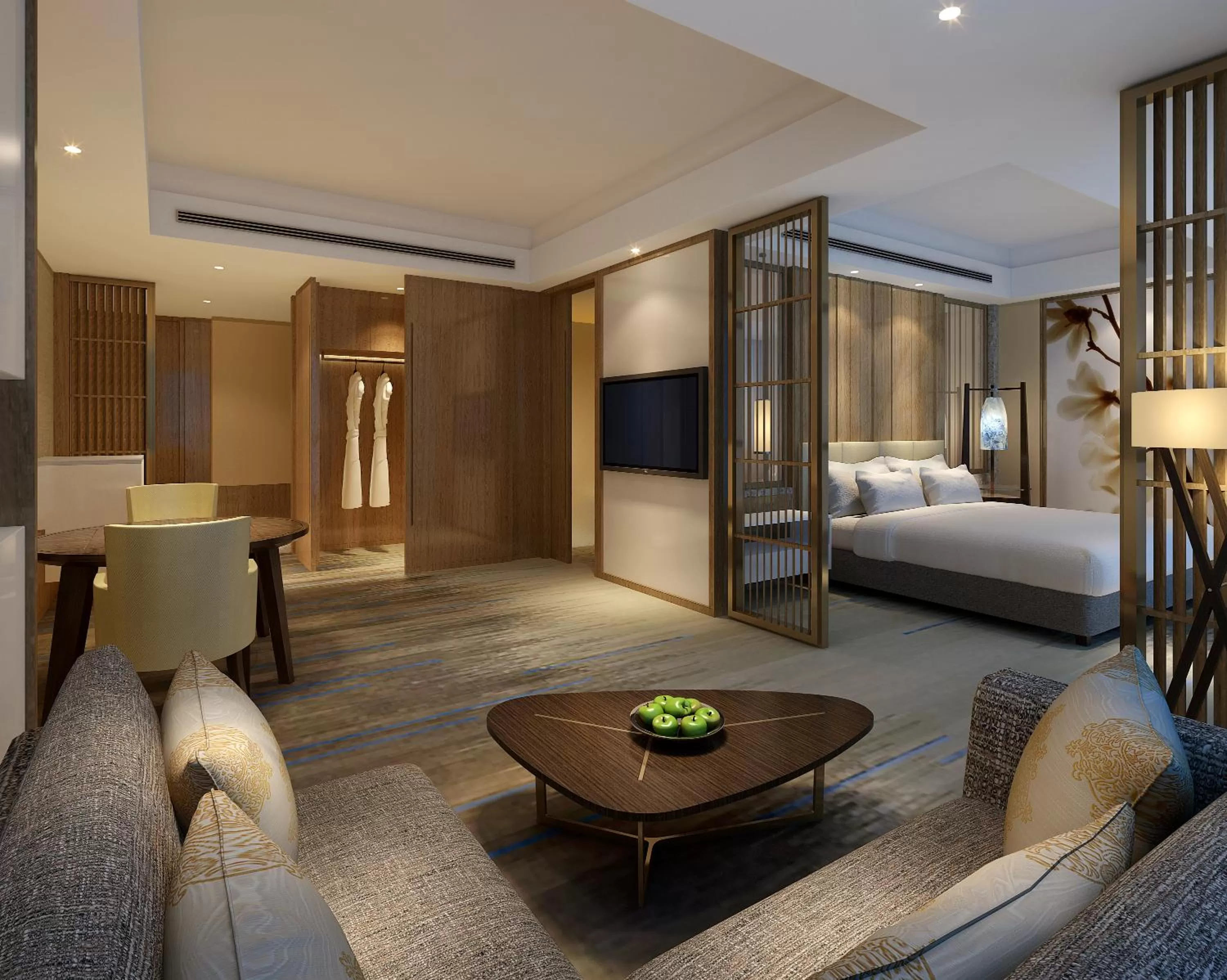 Deluxe King Room - Club Access in Hyatt Regency Shanghai Wujiaochang