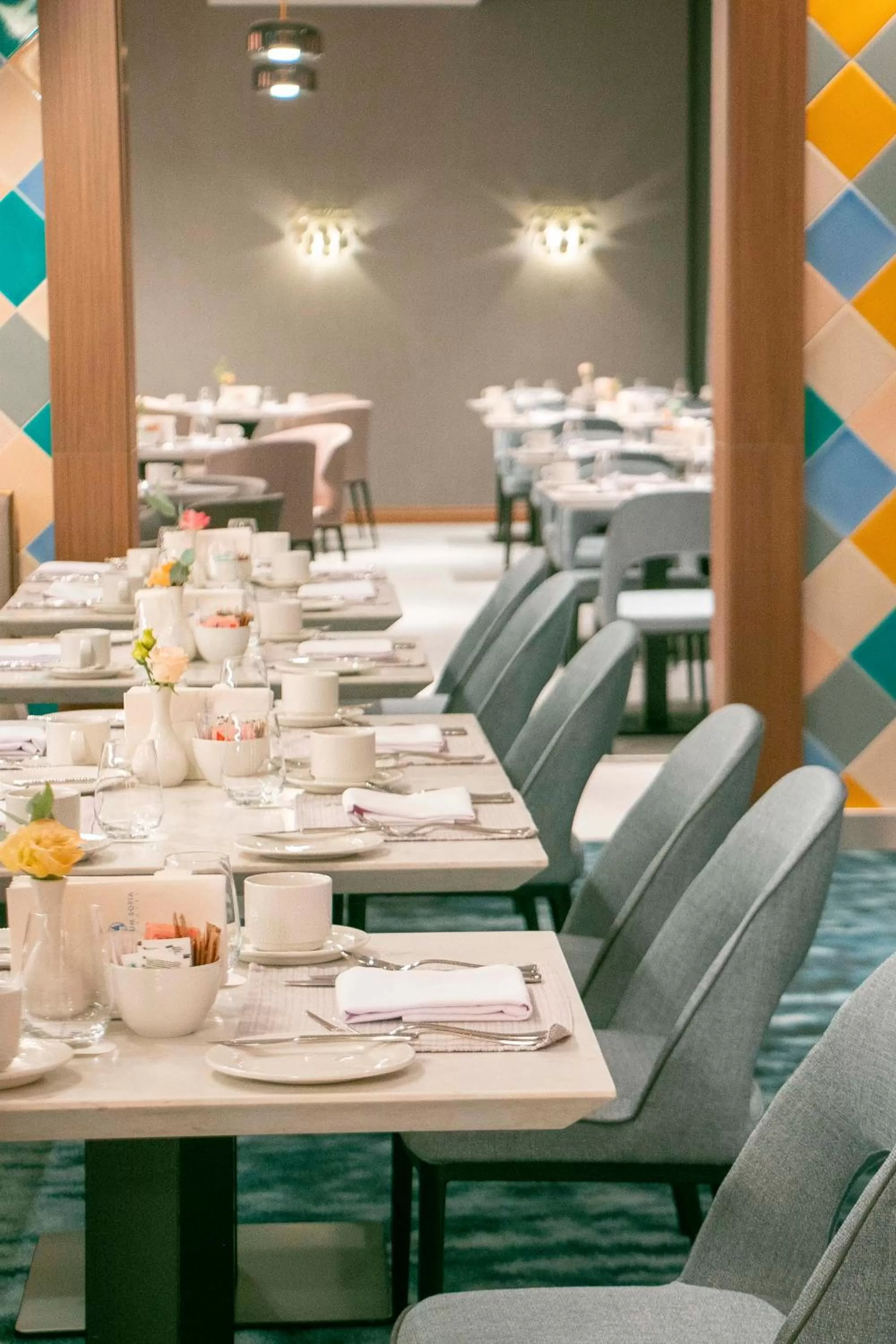 Buffet breakfast in Grand Hotel Millennium Sofia