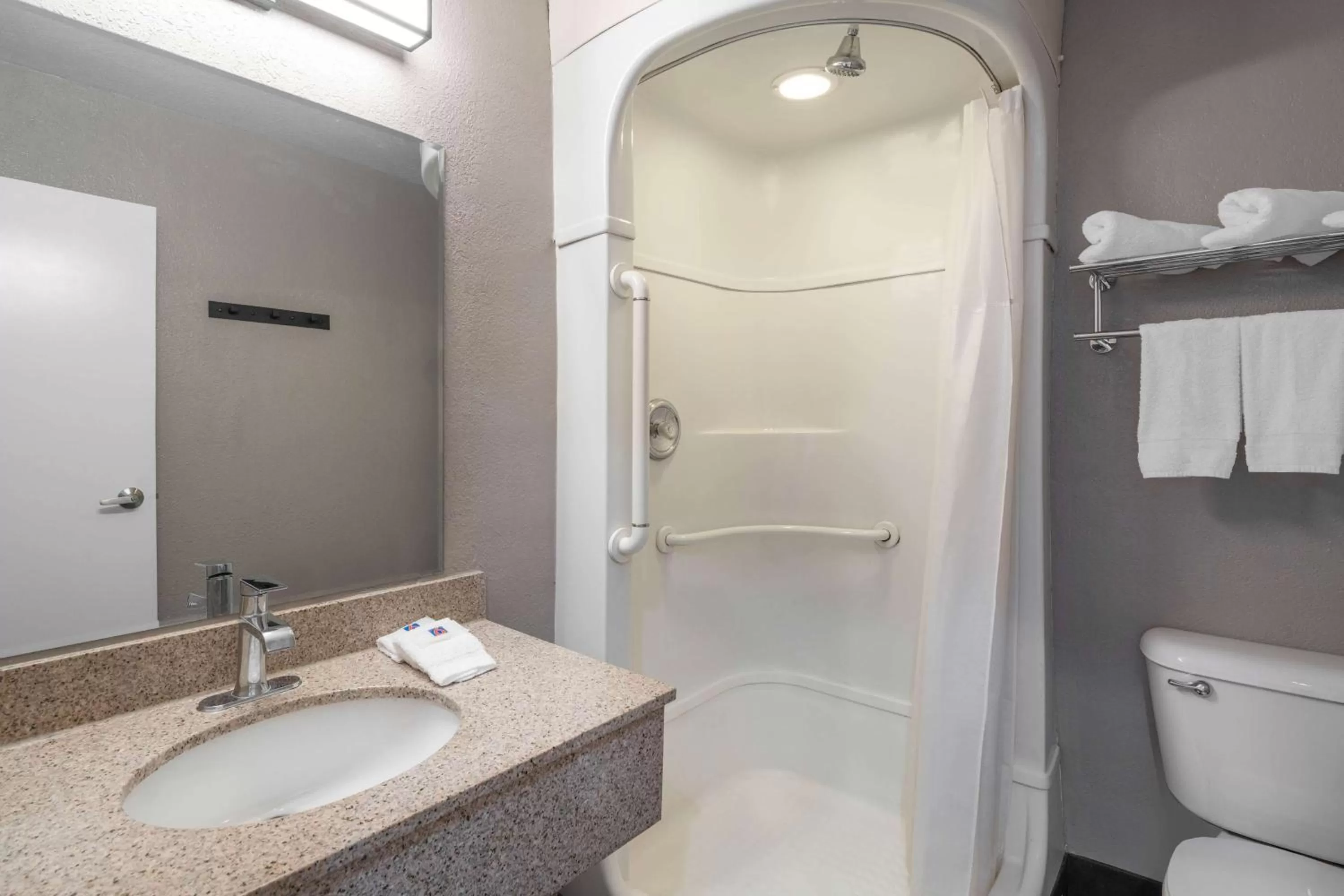 Bathroom in Motel 6-Fontana, CA