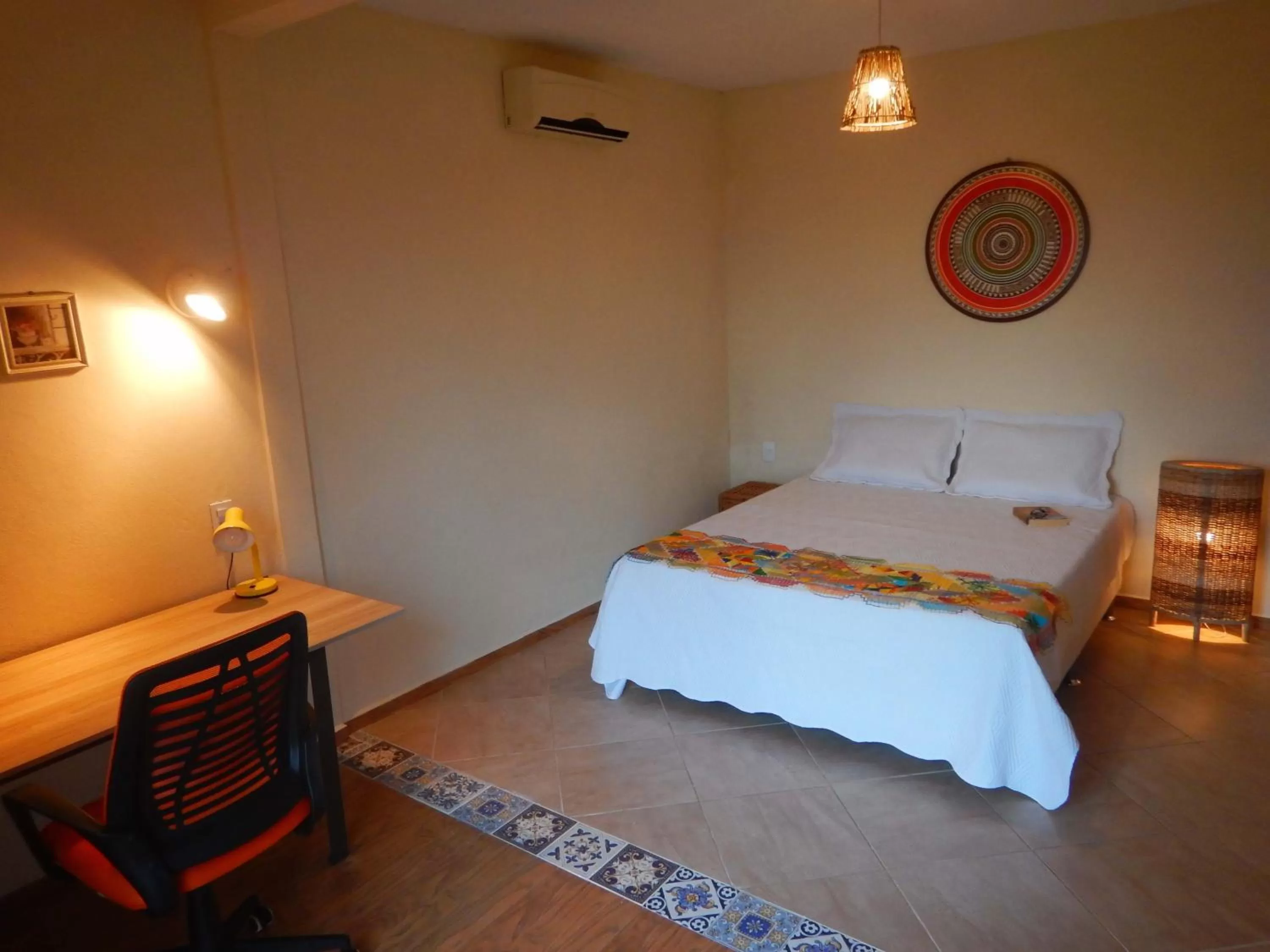 Bed in Pousada do Sonho