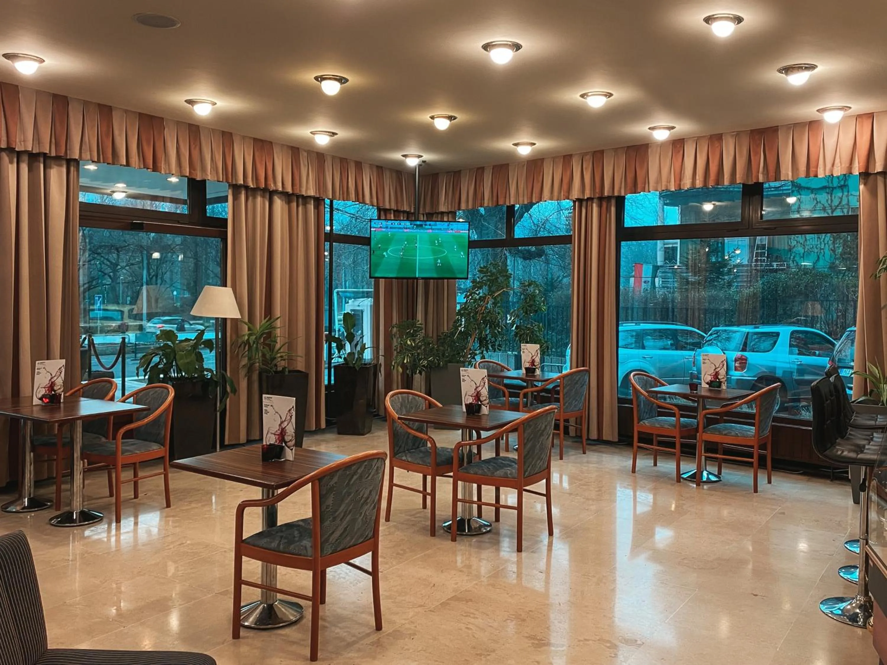 Lounge or bar in Hotel Budapest