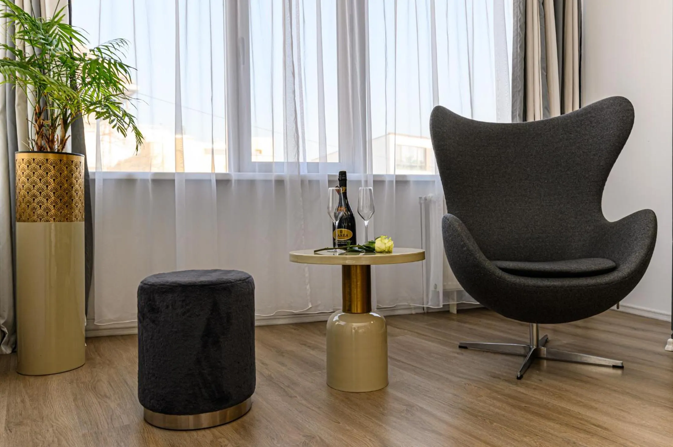 Seating area in Unique Boutique