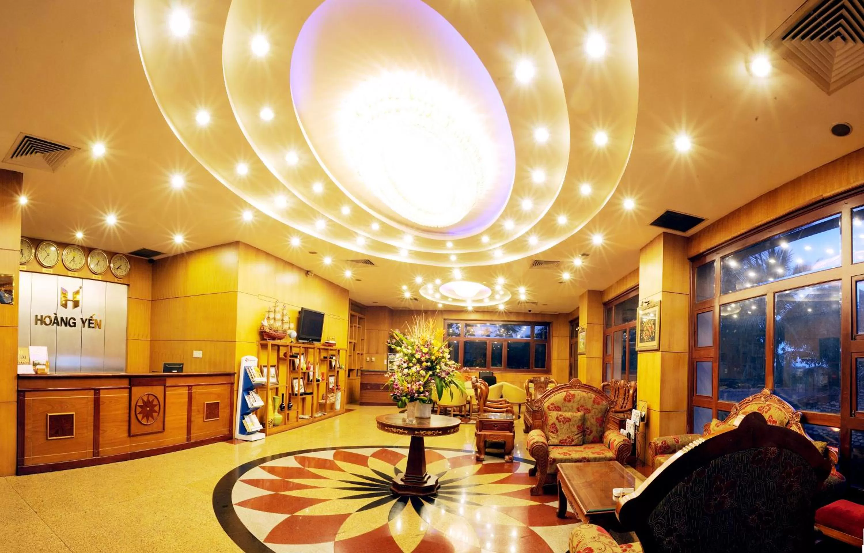 Lobby or reception in Hoang Yen Hotel
