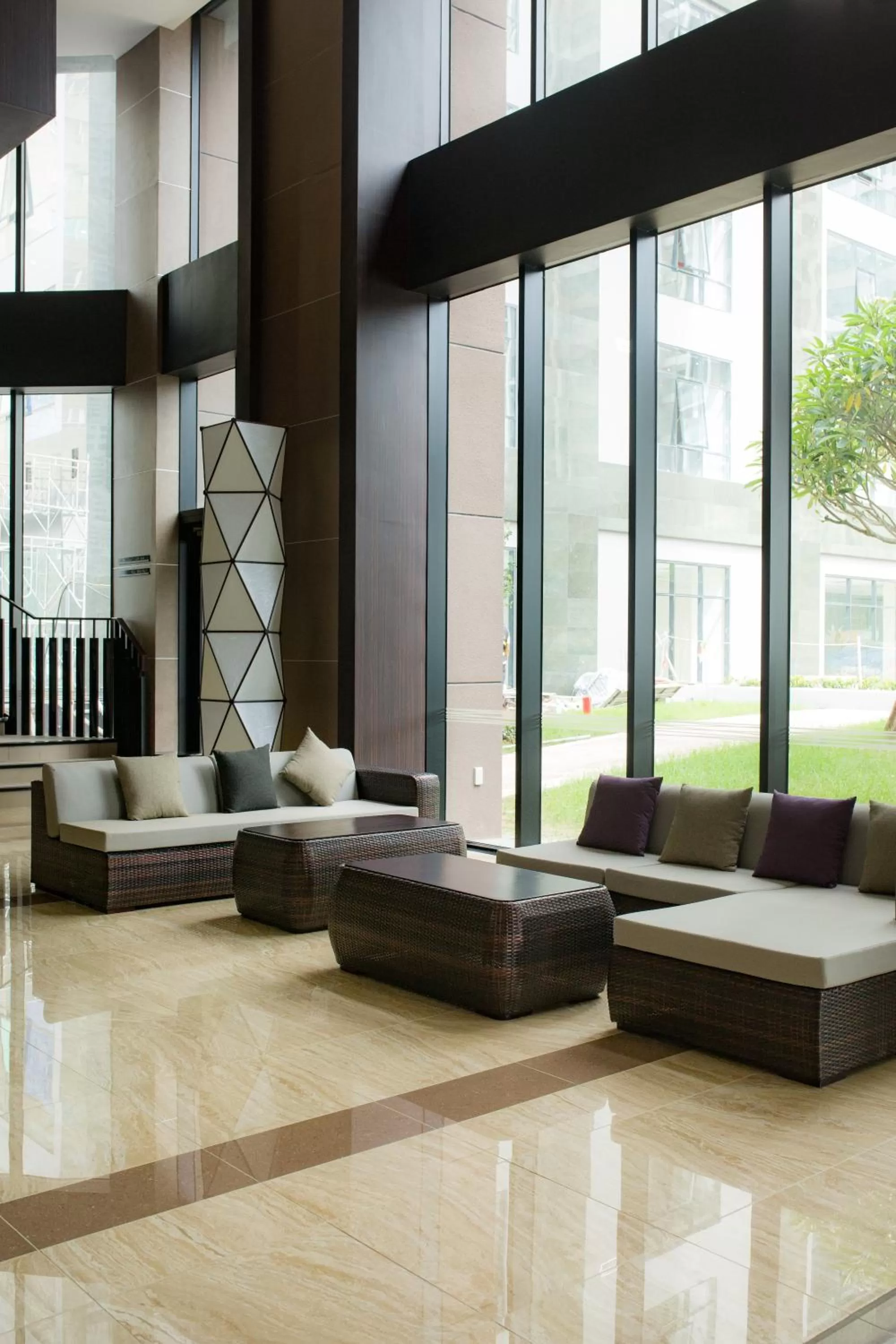 Seating area in Roygent Parks Hanoi