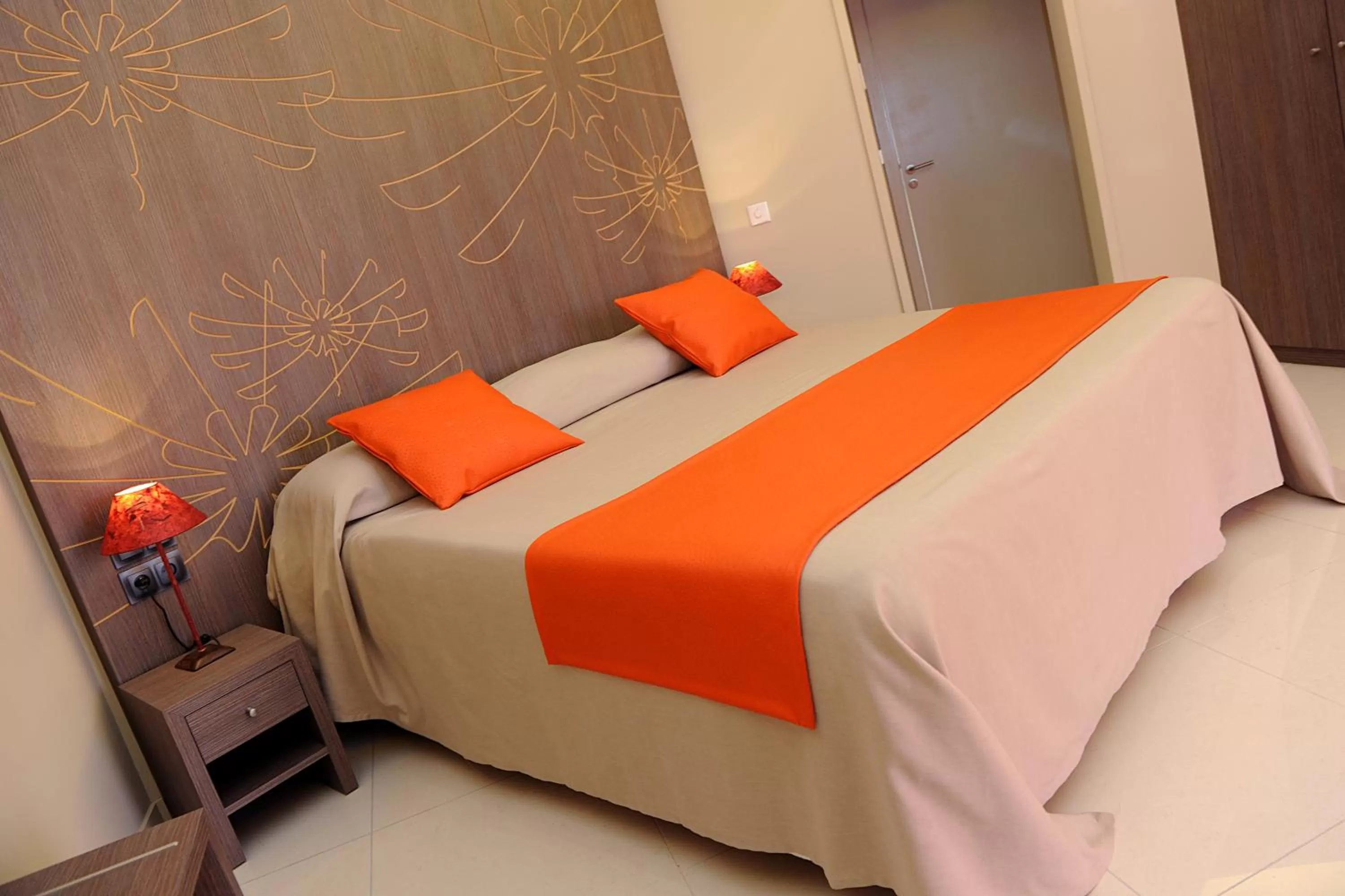 Bed in Hotel Koulnoue Village