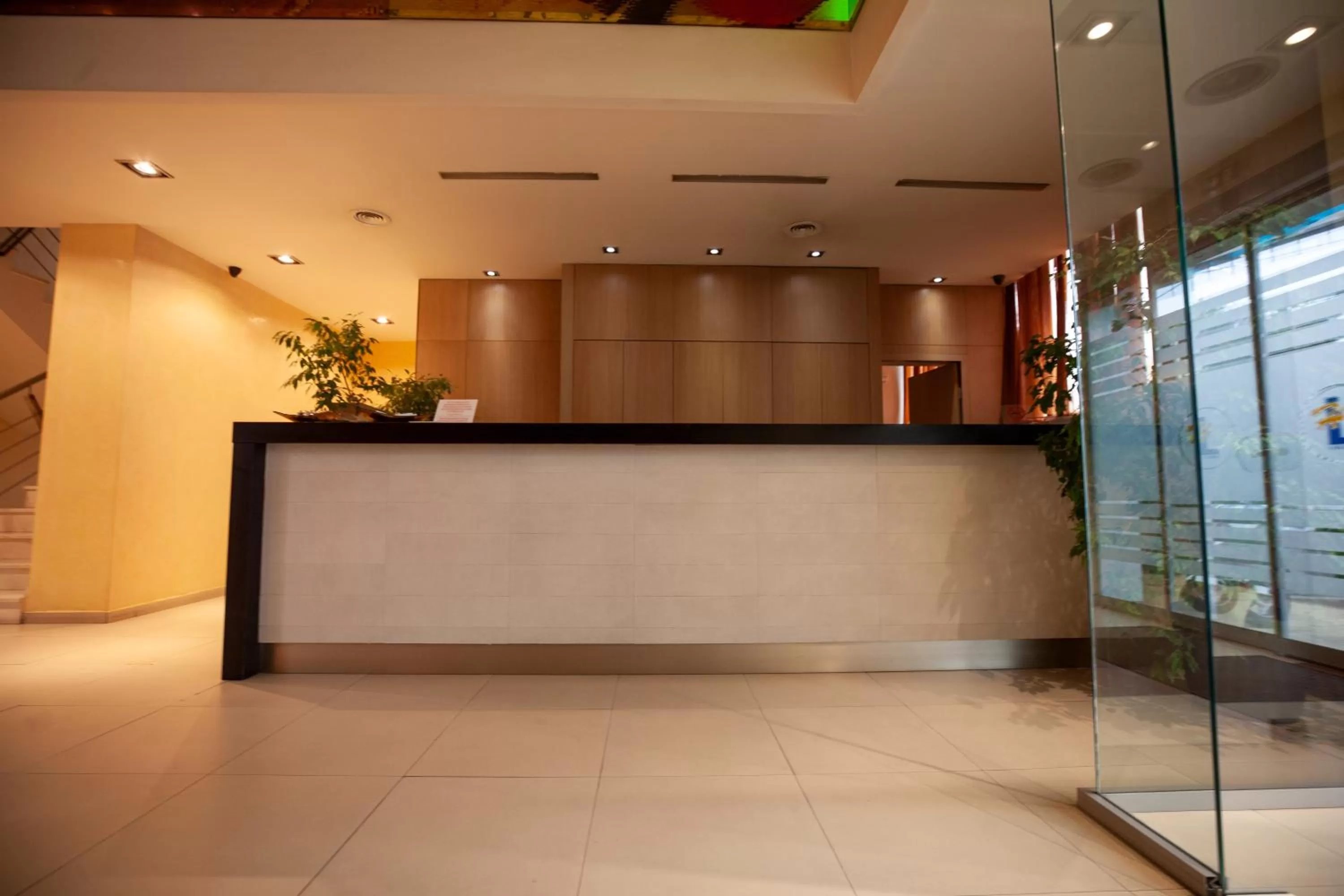 Lobby or reception in Lacoba Hotel
