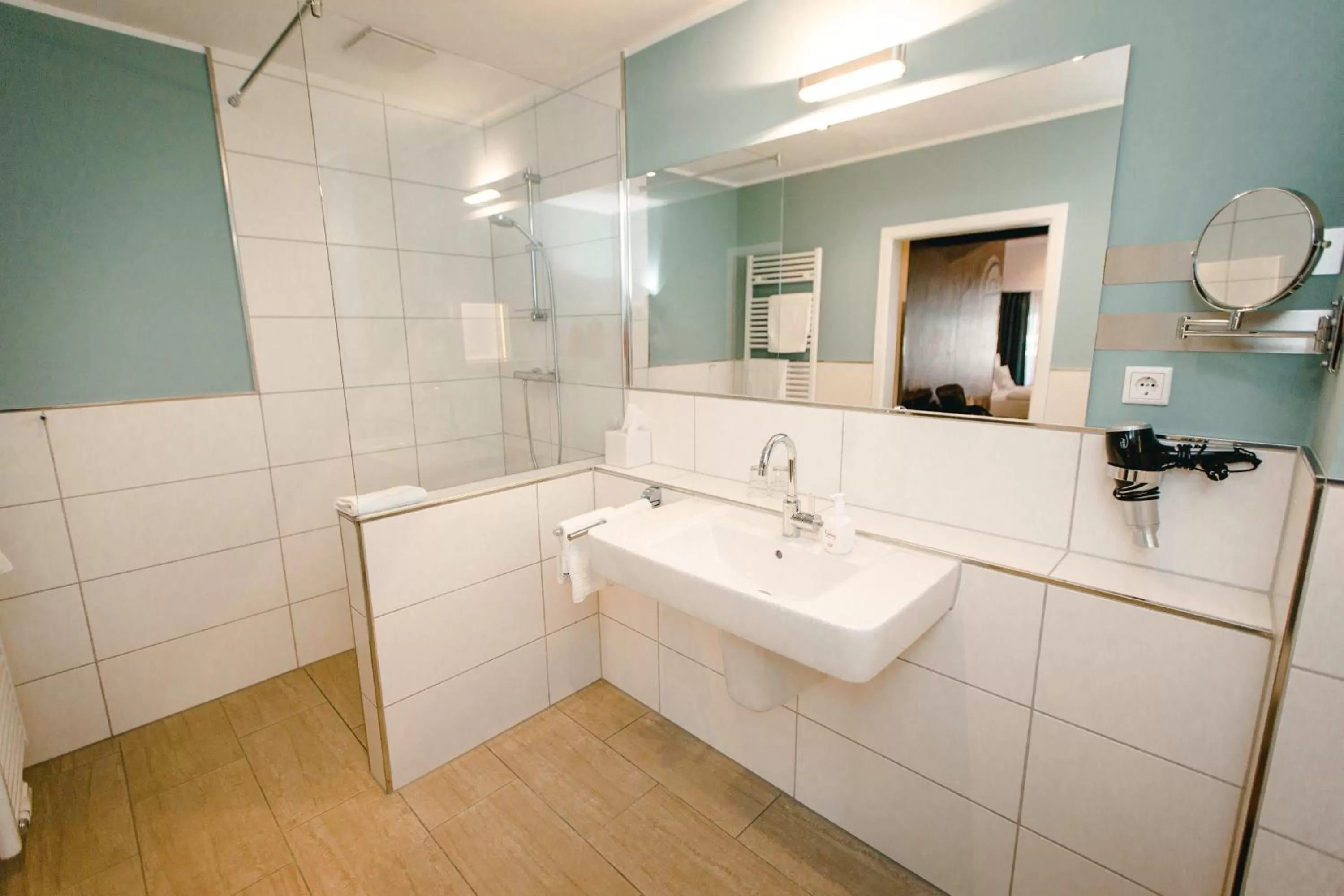 Bathroom in bei Kliewe im Westfälischen Hof