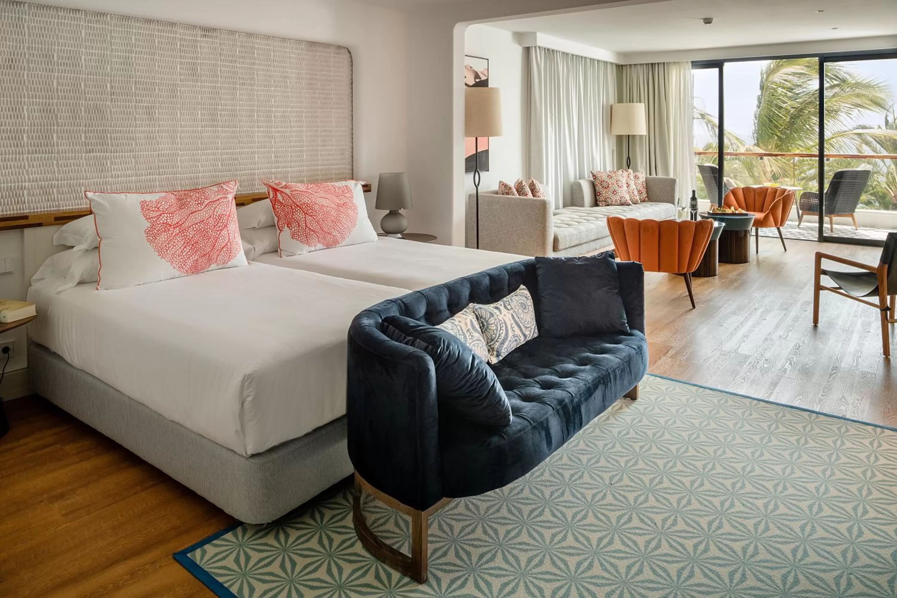 Bed in Hotel Fariones