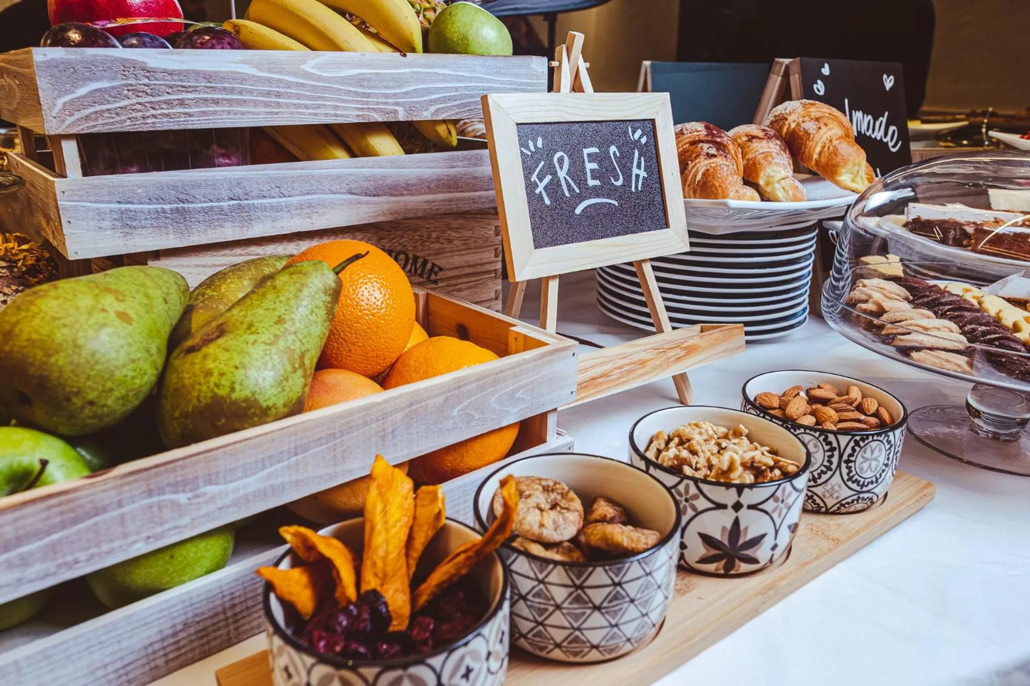 Food in Hotel Morgana