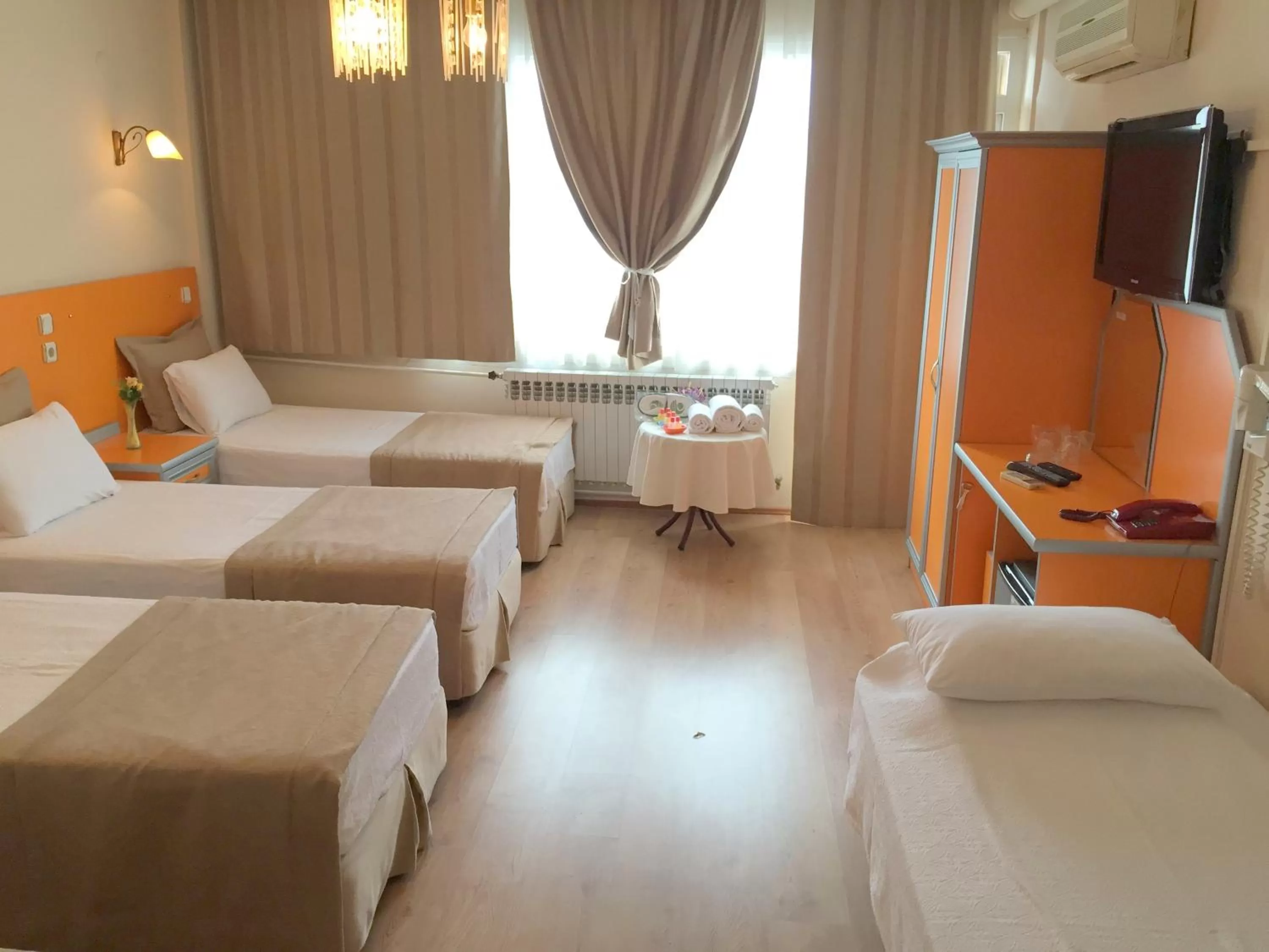 Photo of the whole room, Bed in Ayvazali Hotel