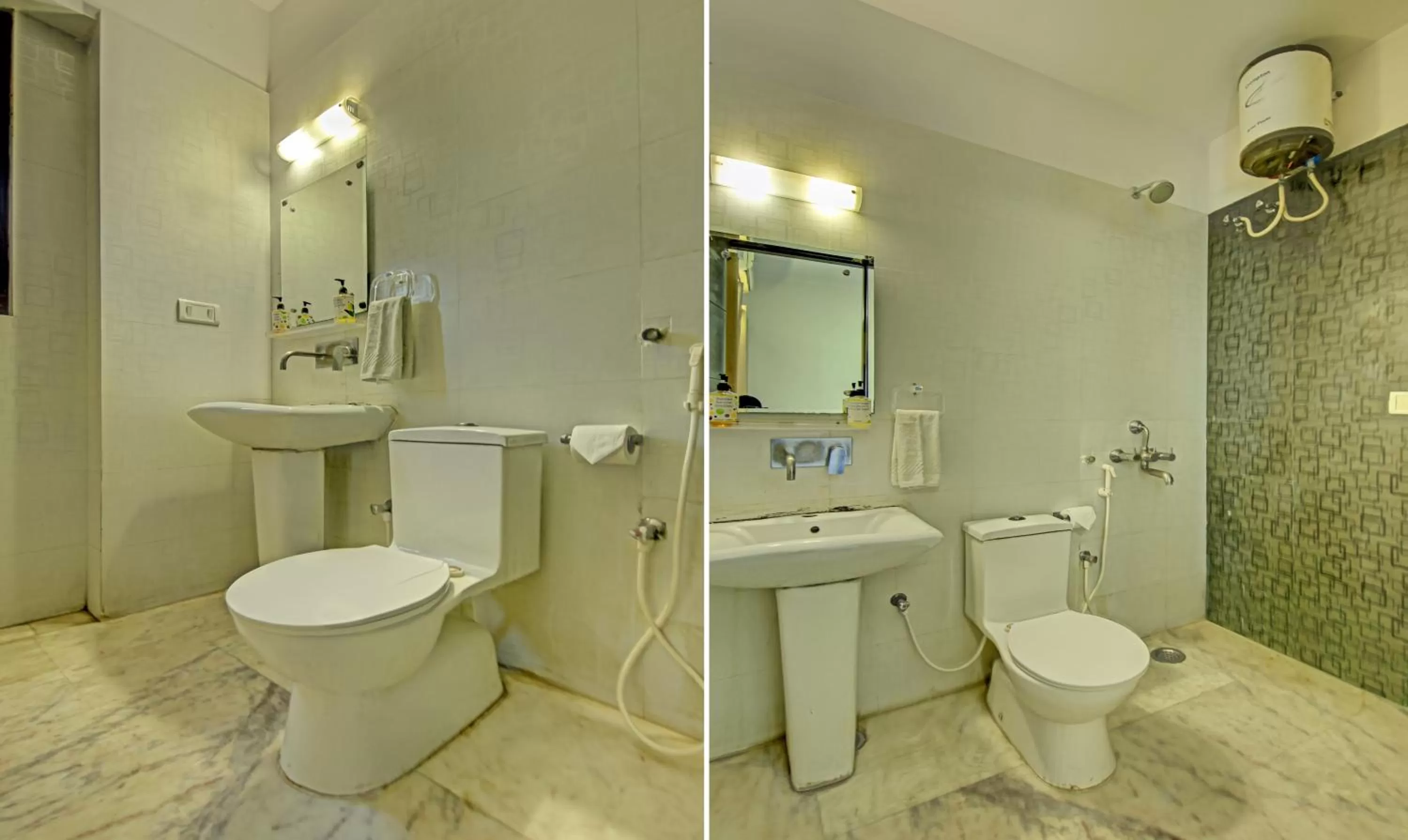 Bathroom in Itsy Hotels Swastika Inn Sector 26