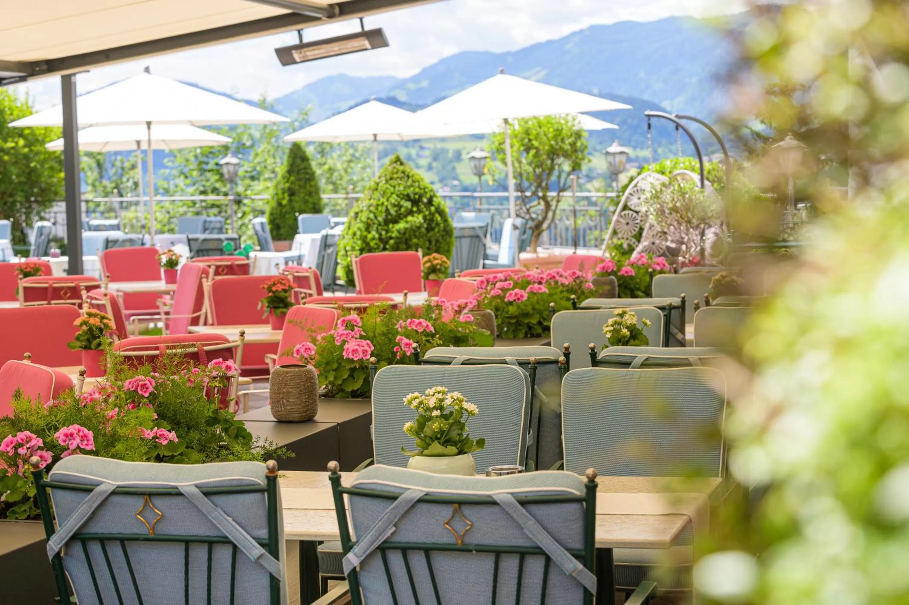 Balcony/Terrace in Alpines Lifestyle Hotel Tannenhof