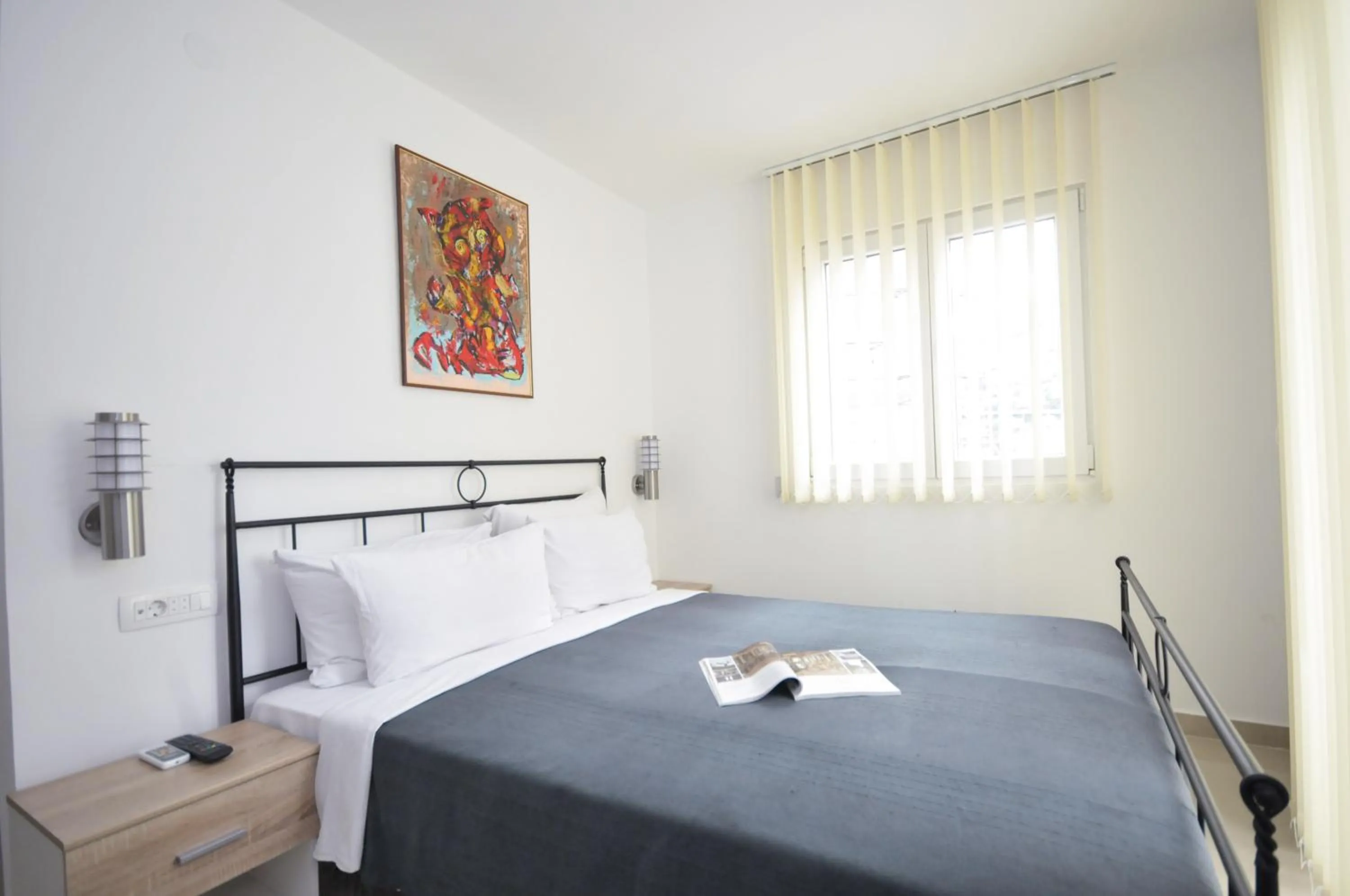 Bedroom, Bed in Hotel Oaza