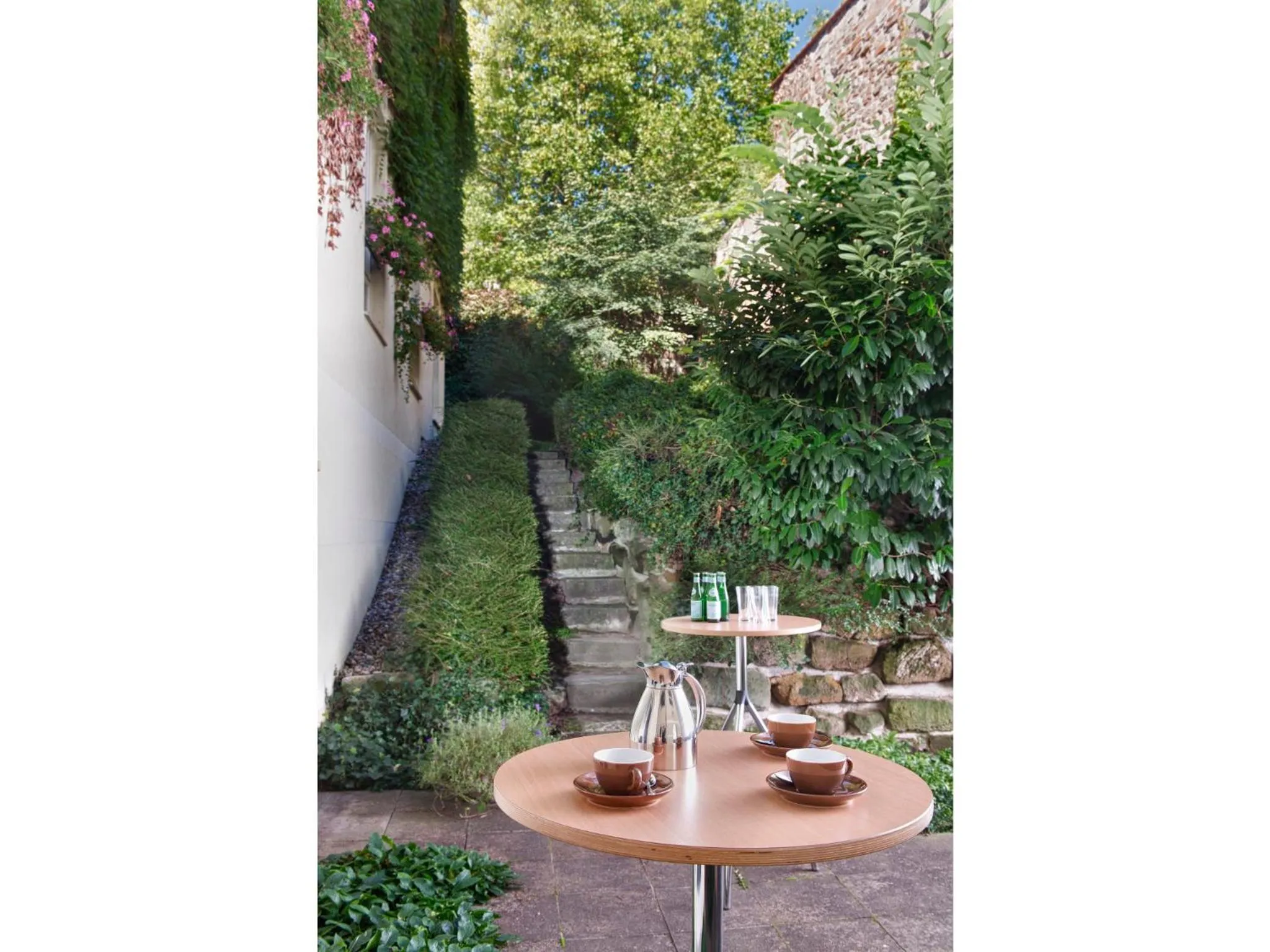 Garden in Hotel Agneshof Nürnberg