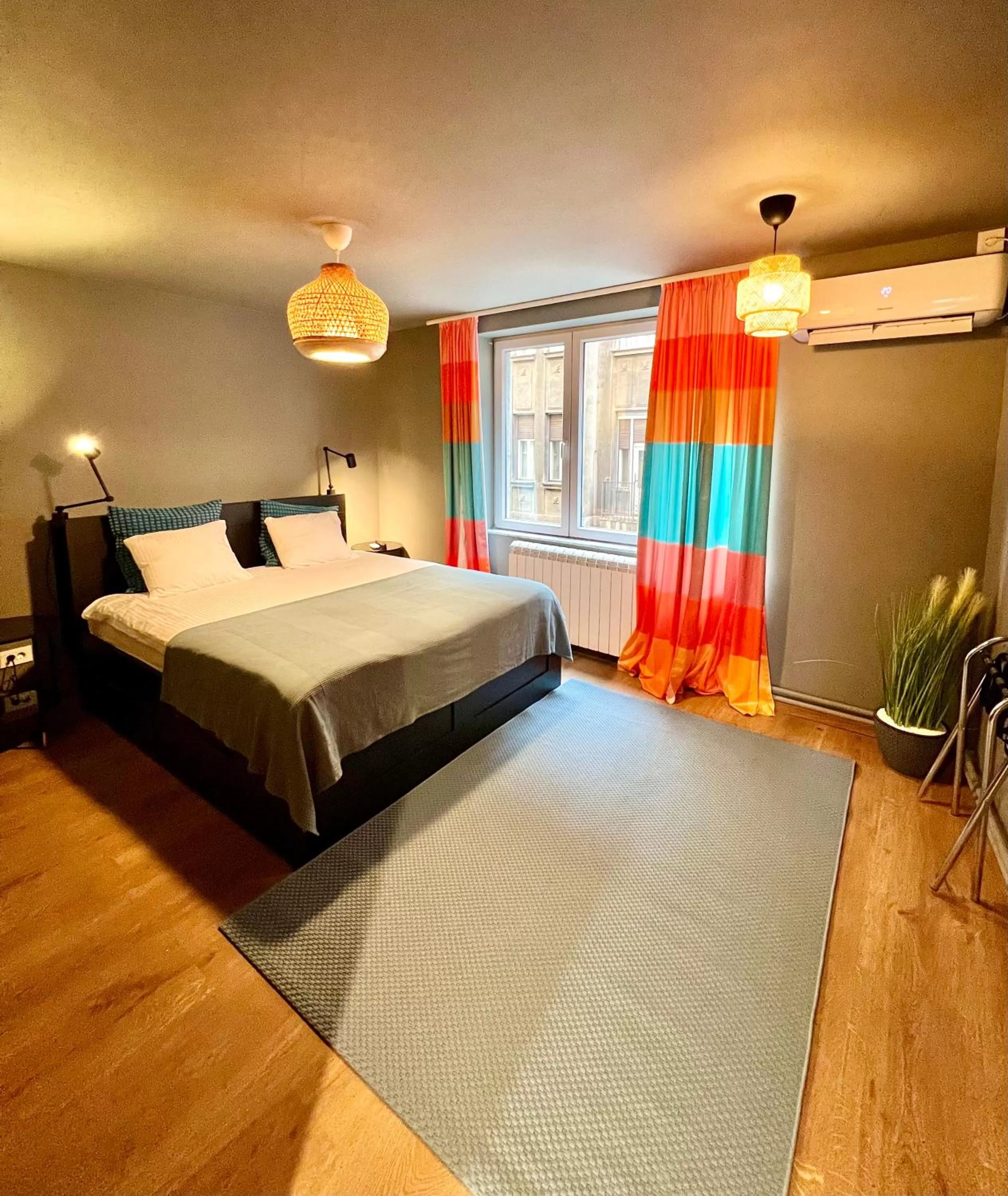 Bed in Tulum Apart Center Belgrade