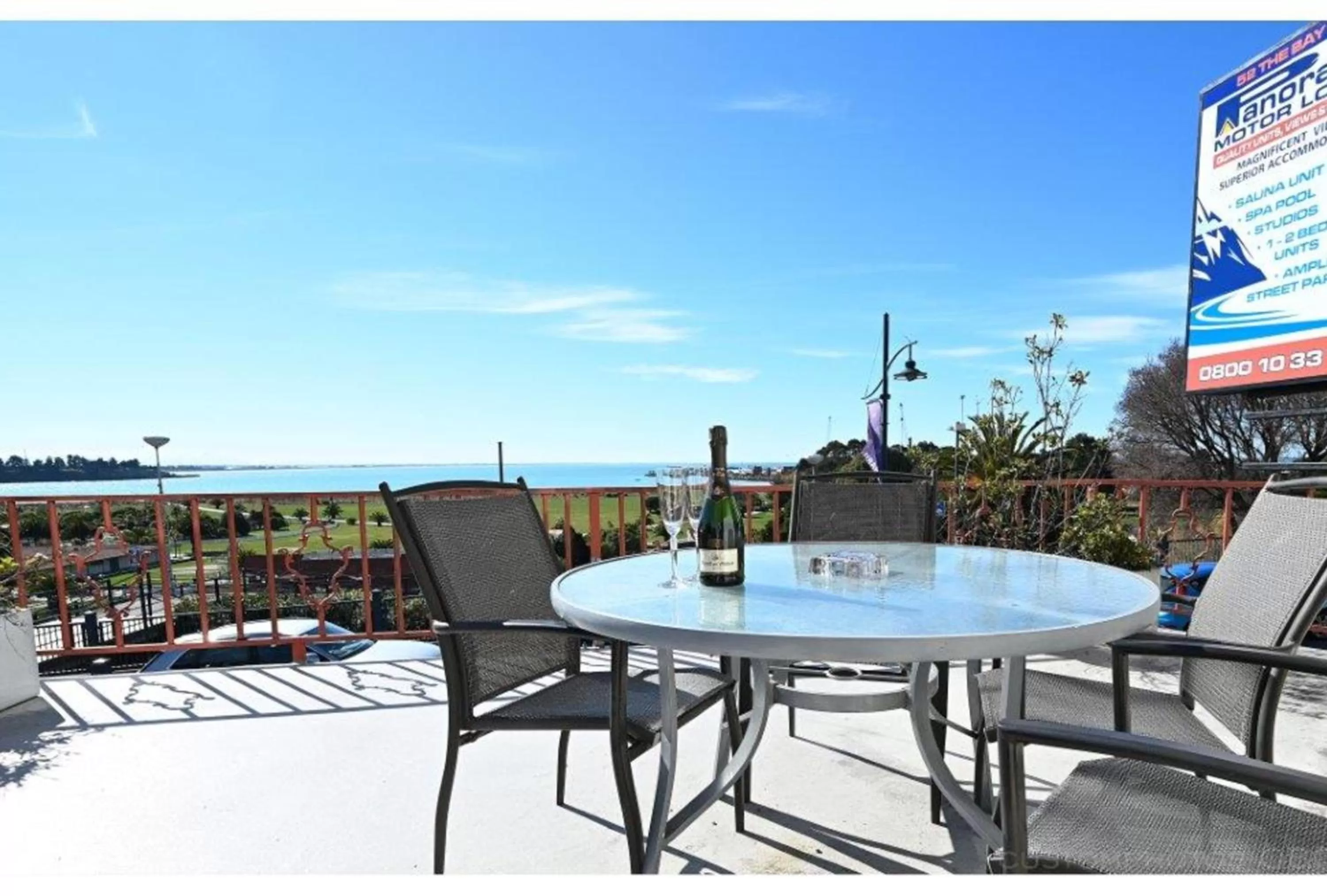 Balcony/Terrace in Panorama Motor Lodge