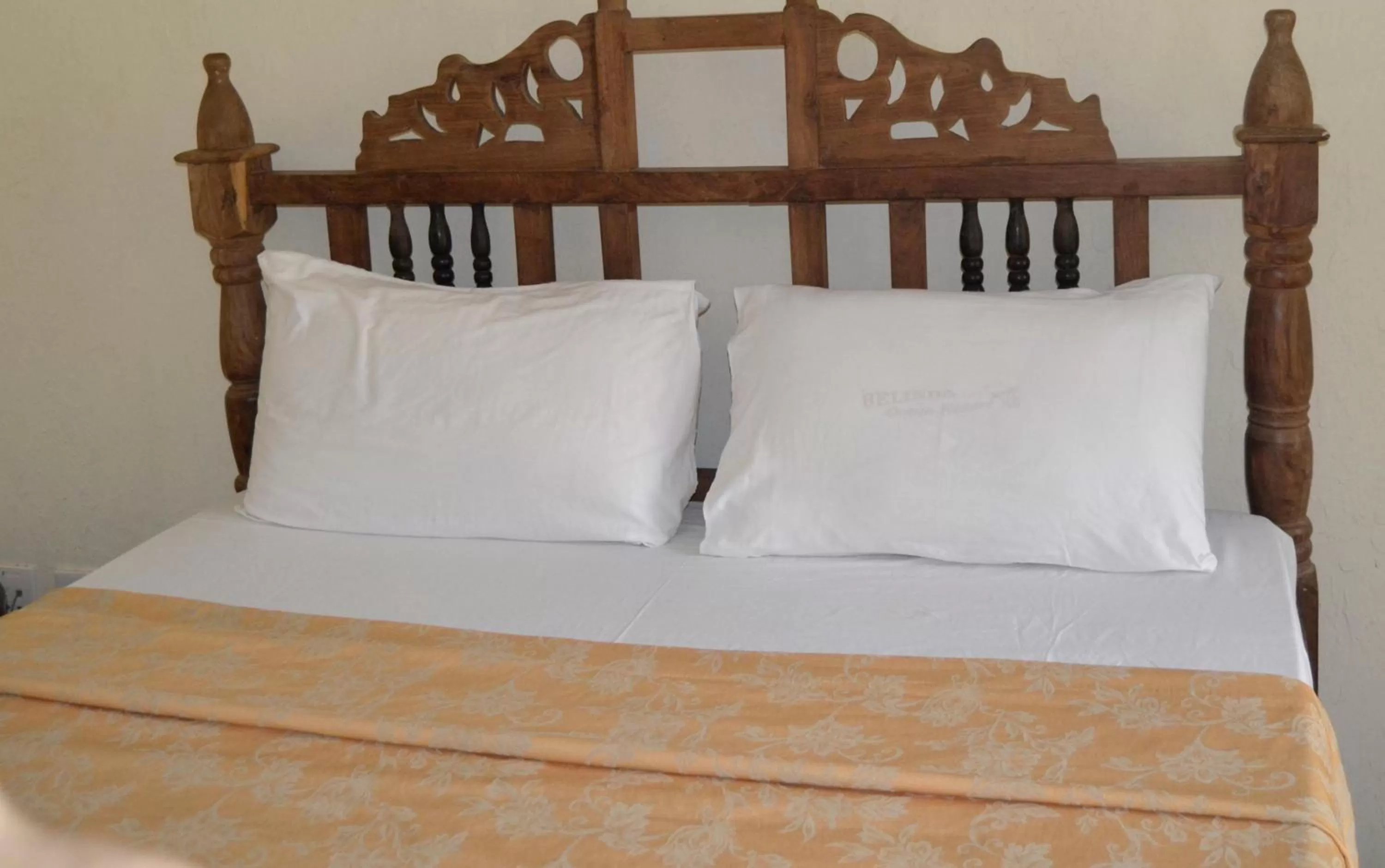 Bed in Serene Beach Resort
