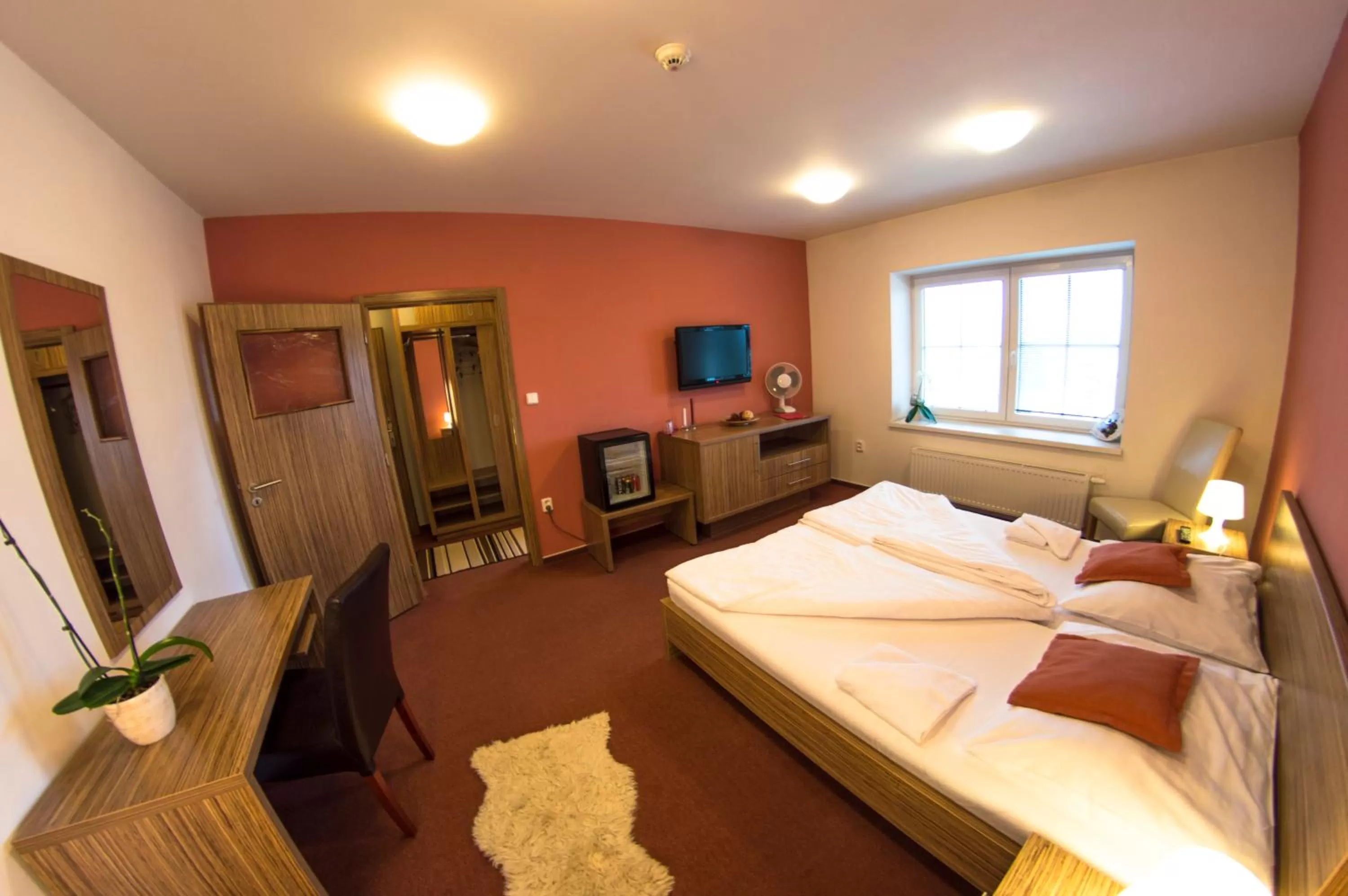 Bedroom, Bed in Wellness Hotel Hukvaldy POLOPENZE A WELLNESS V CENĚ