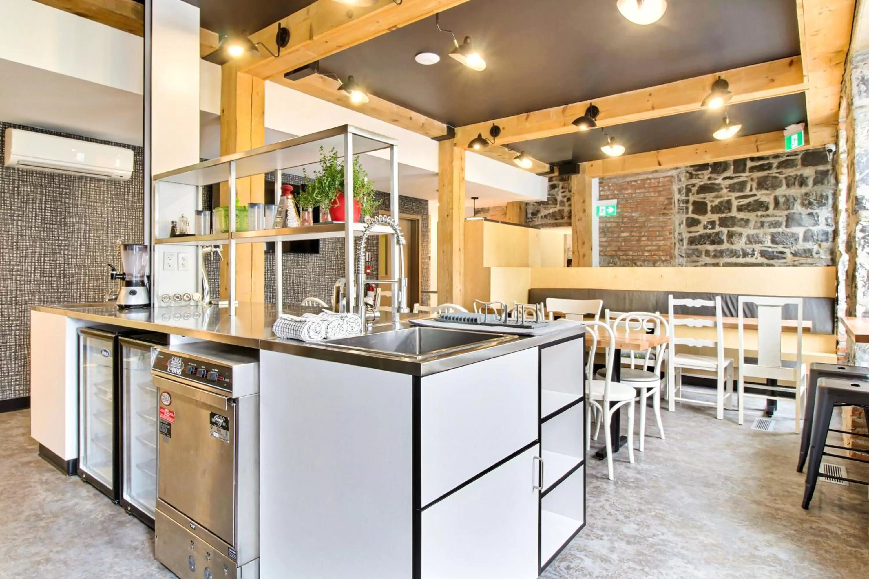 Dining area in Hotel AtypiQ