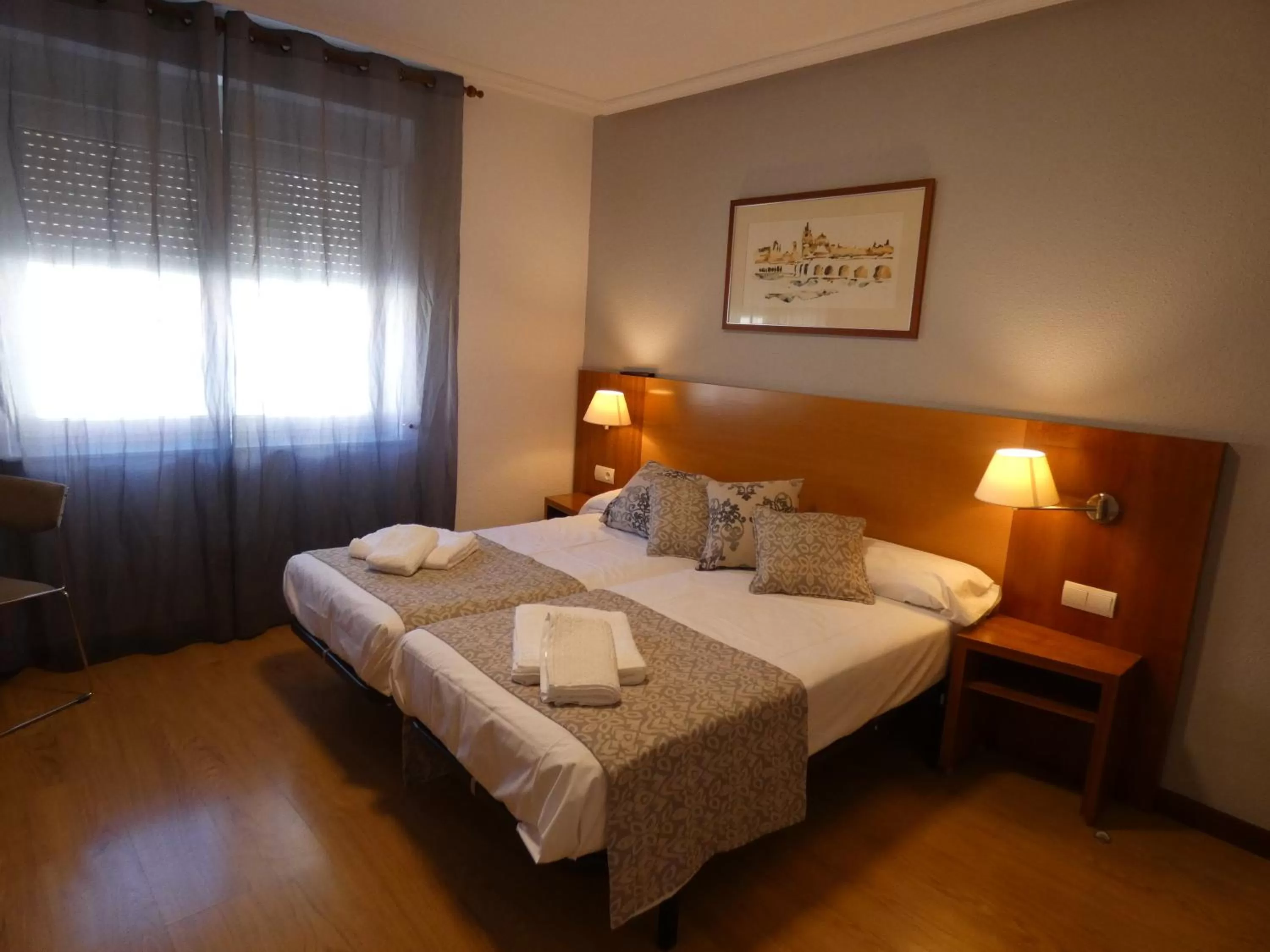 Bed in Hotel Mercado by gaiarooms