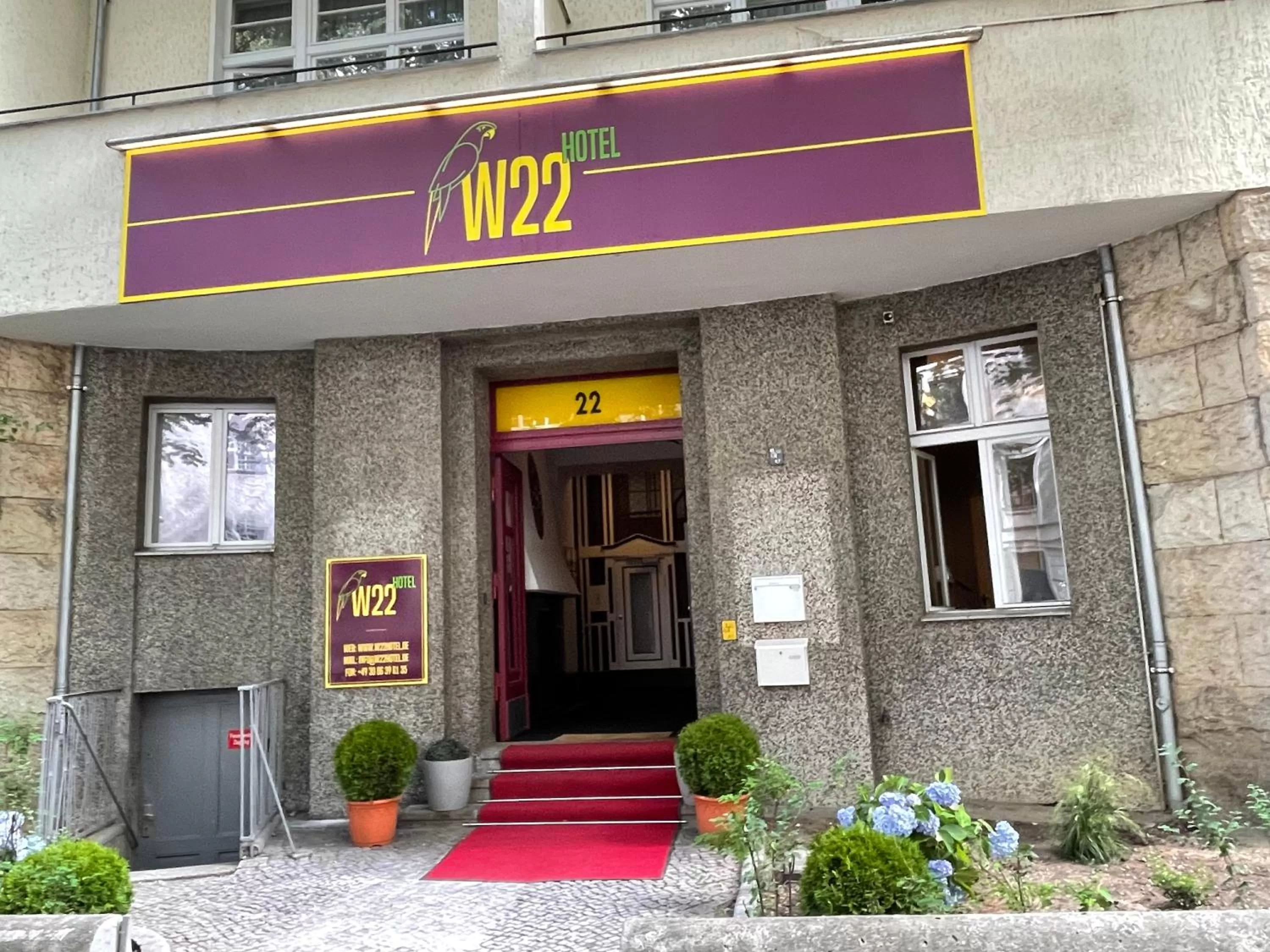 Property building in W22 Hotel am Kurfürstendamm