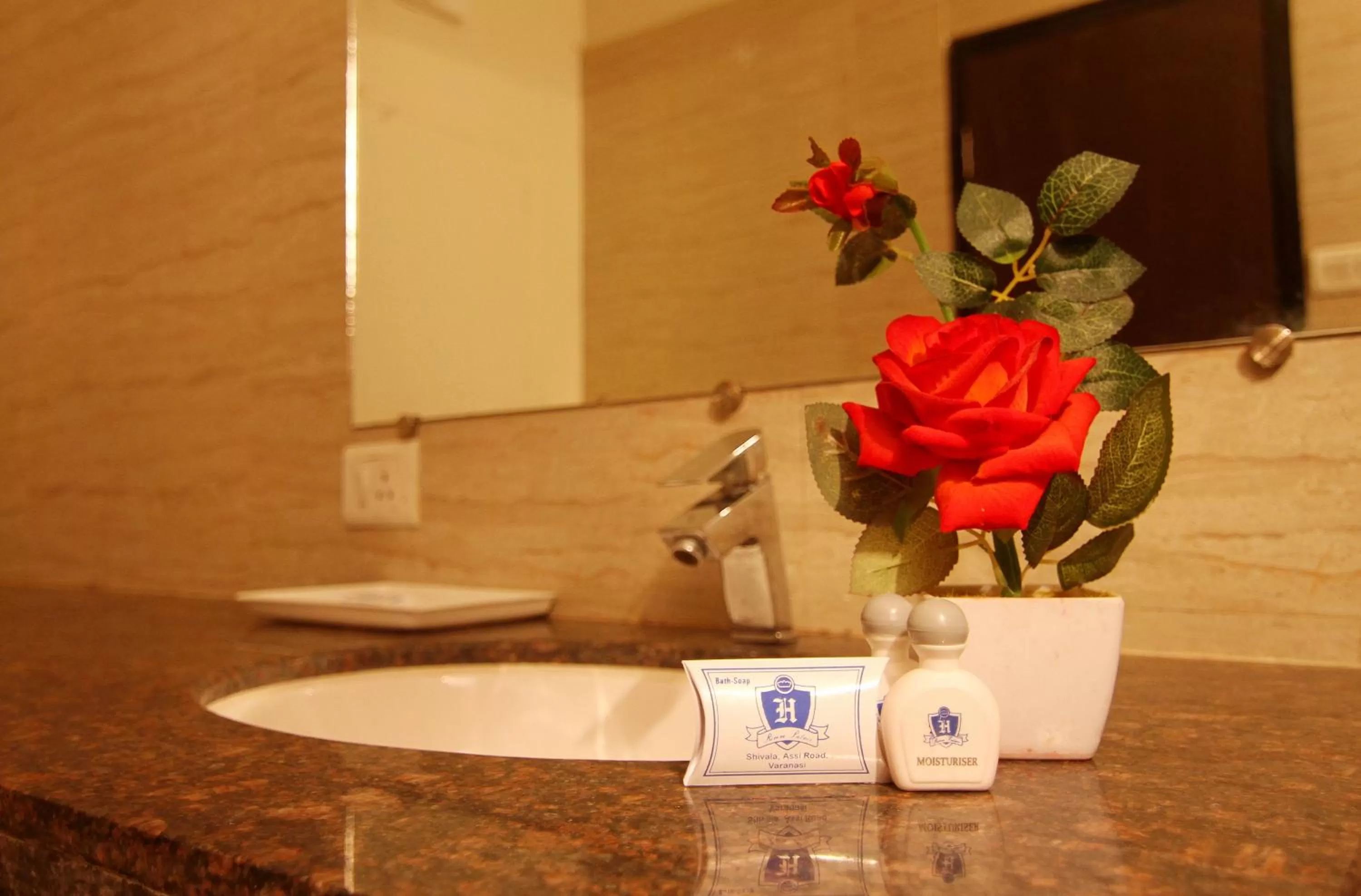 Bathroom in Hotel Rivera Palace