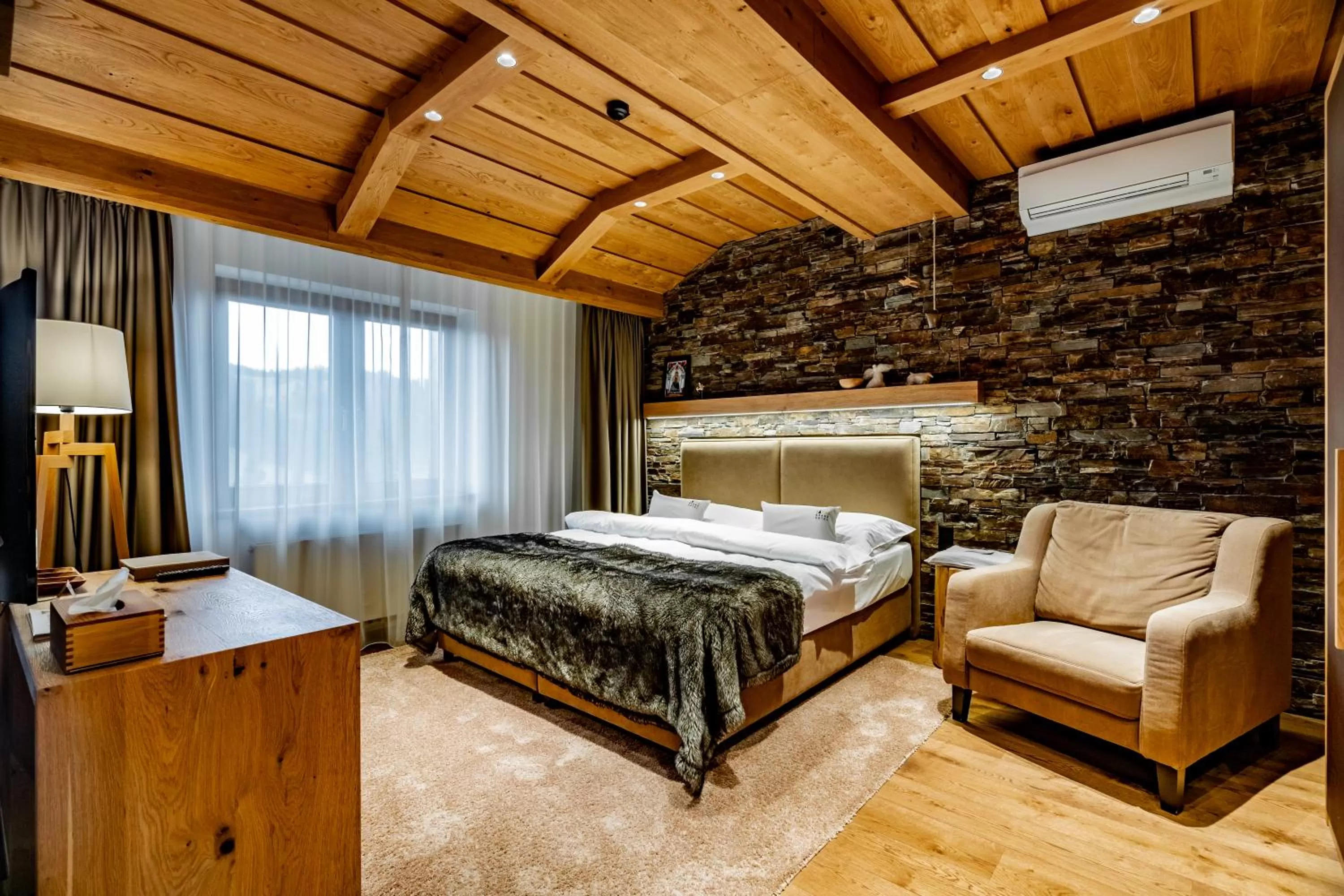Bed in Grandhotel Tatra