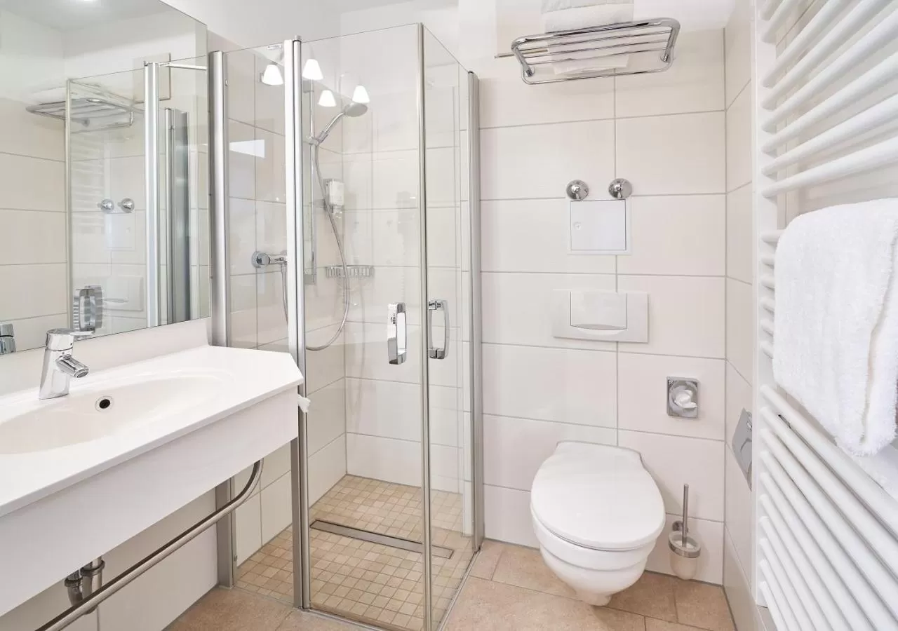 Shower in Parkhotel Nümbrecht