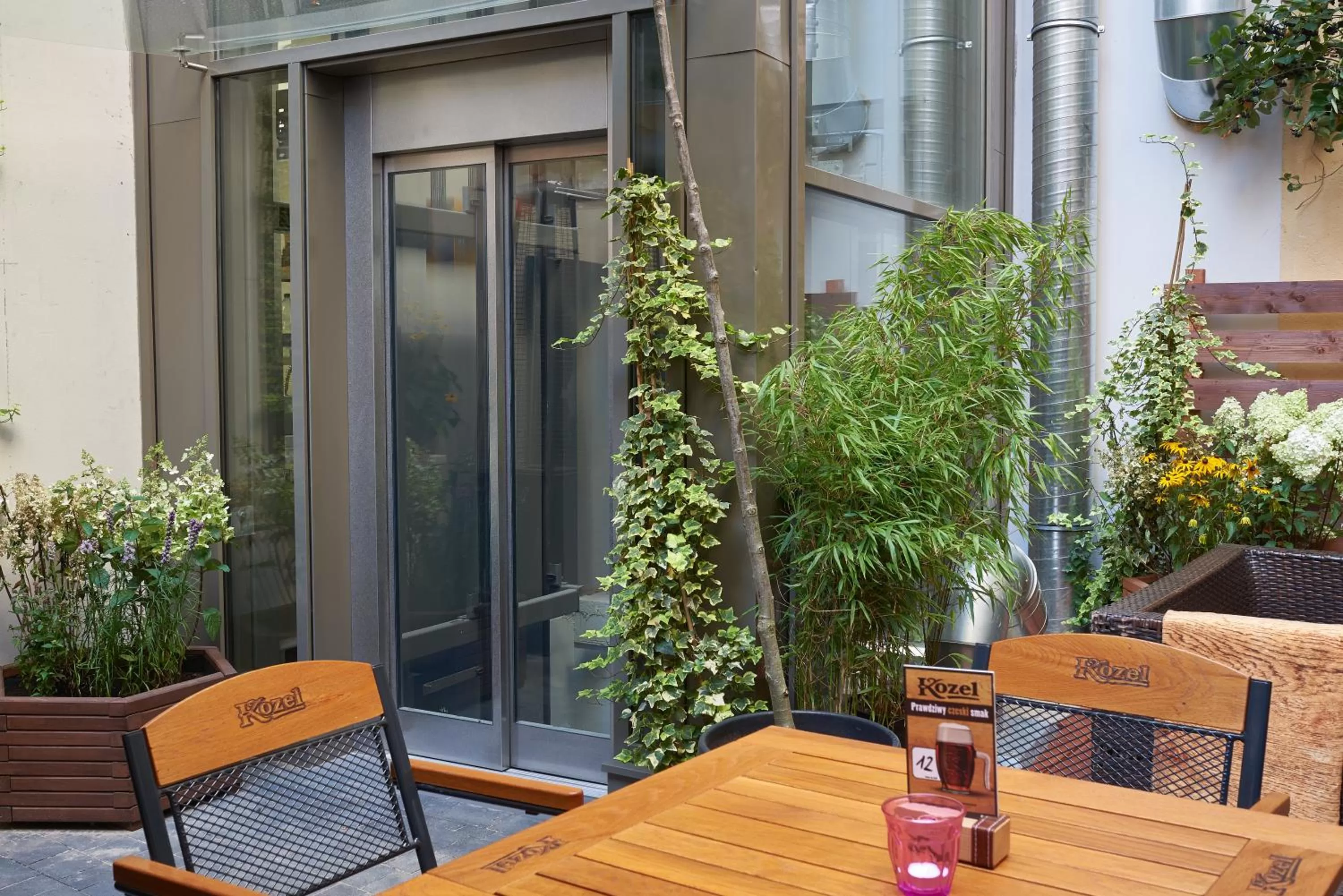 Patio in Fama Residence Gdańsk Old Town