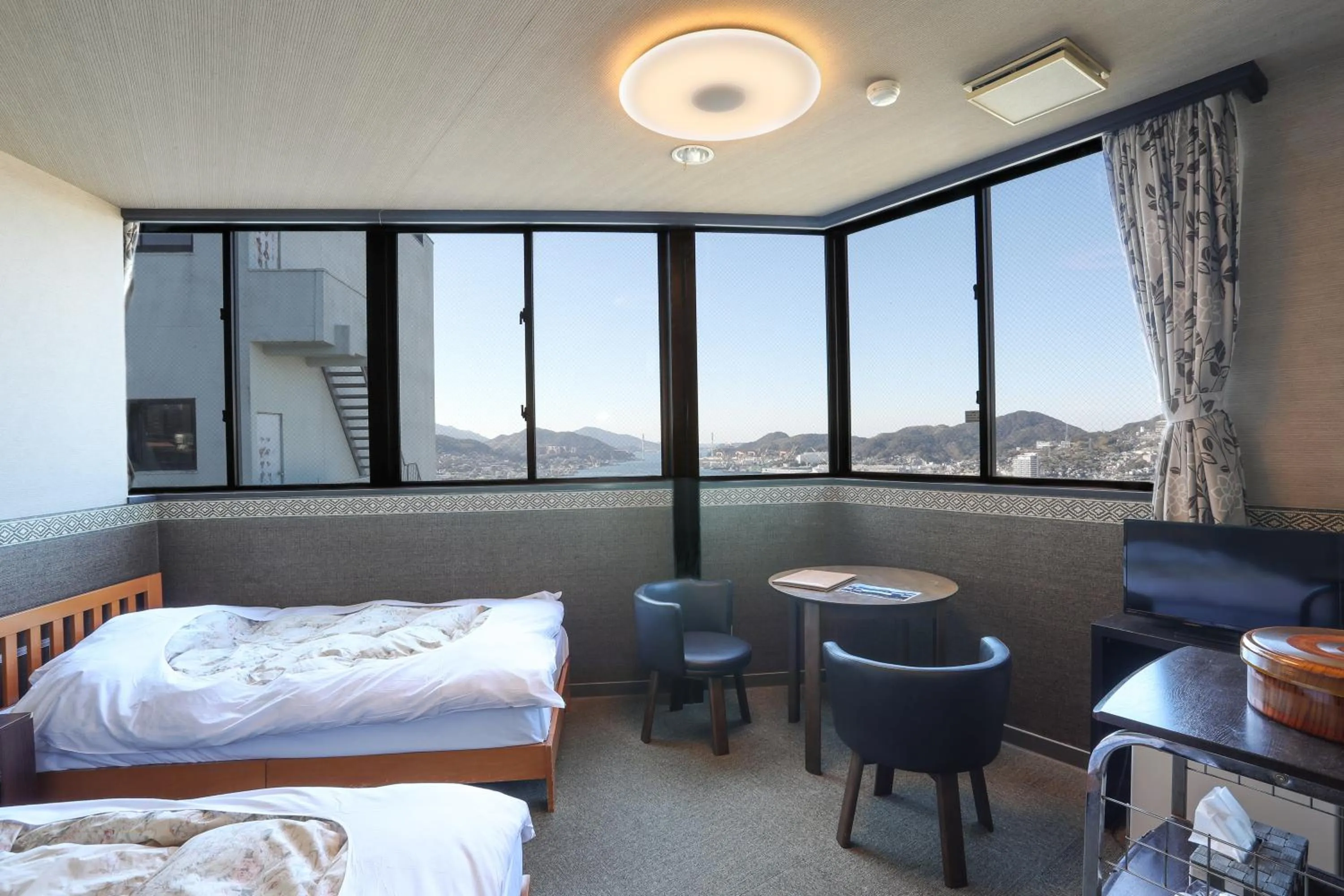 Bed in Hotel Nagasaki