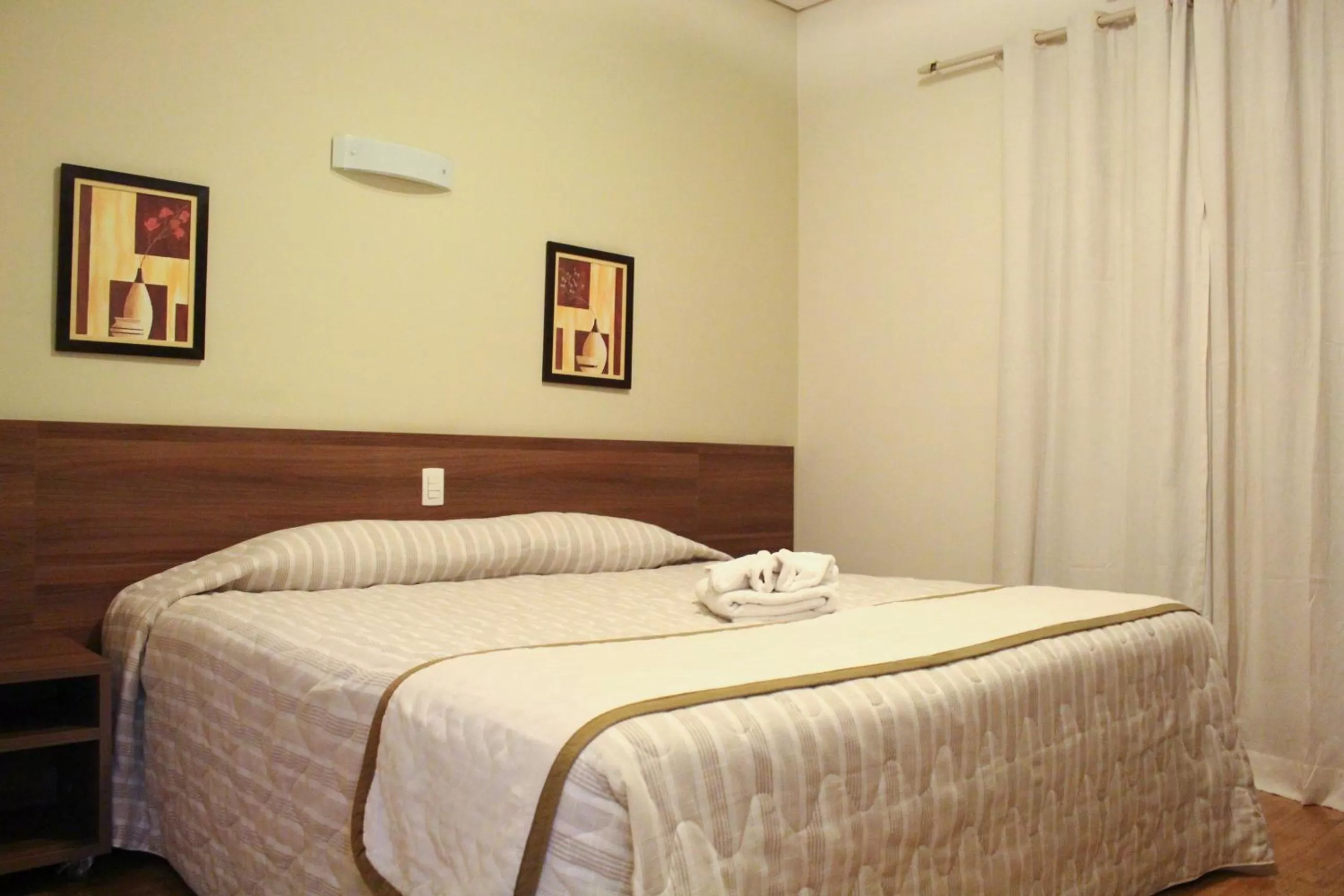 Bed in Hotel Serra de Jundiaí