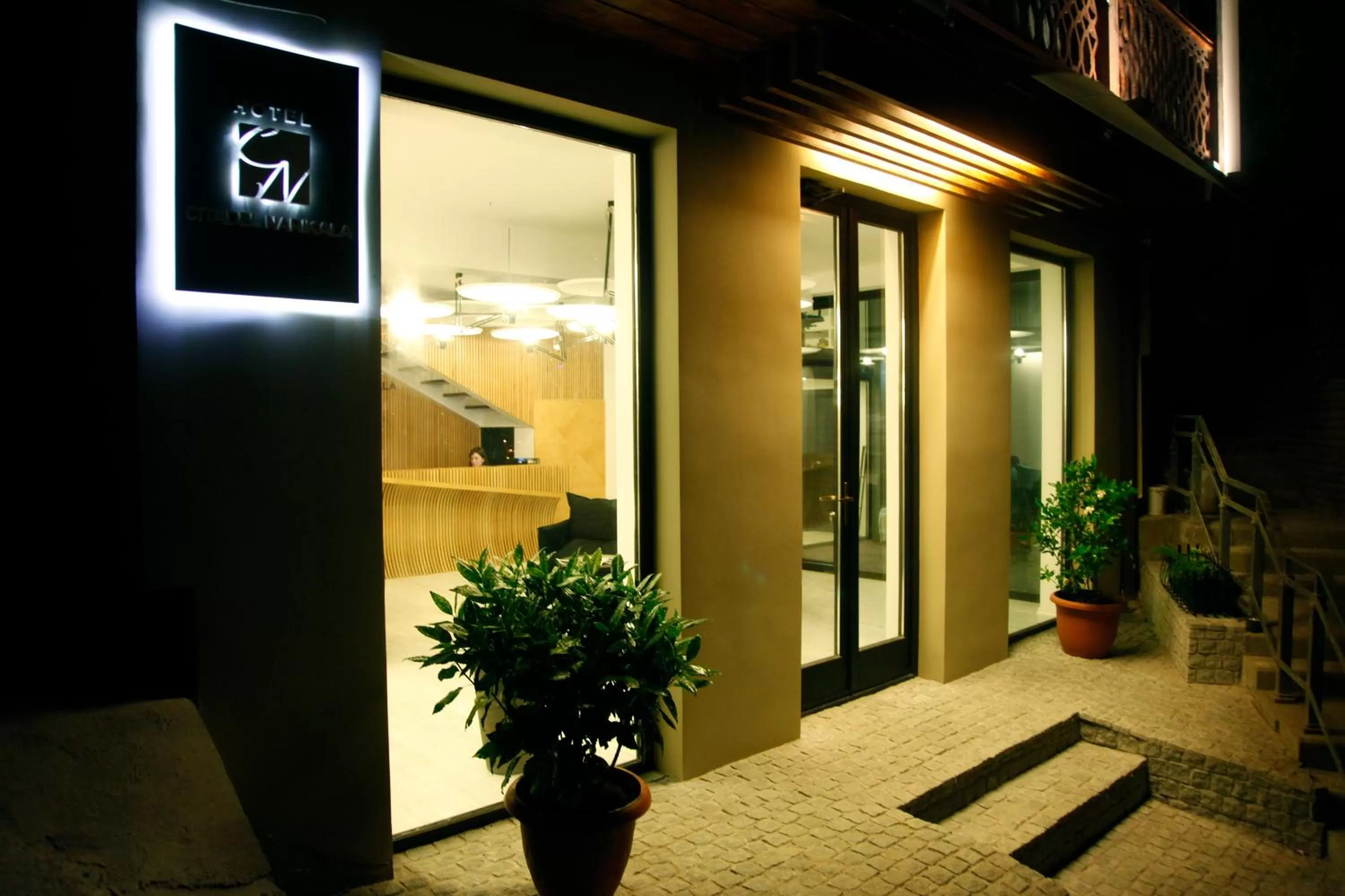 Facade/entrance in Citadel Narikala Hotel