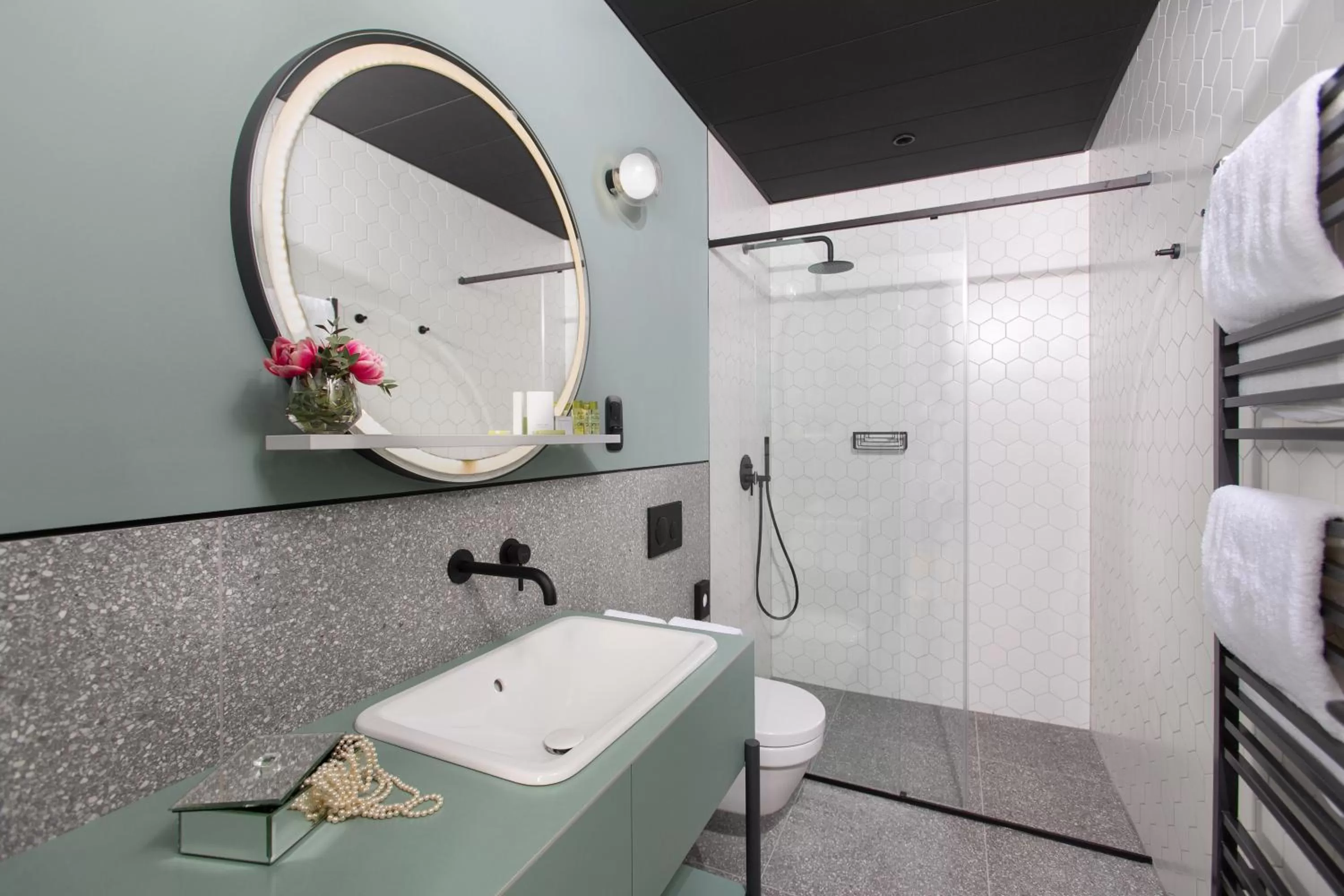 Bathroom in Alice Hotel