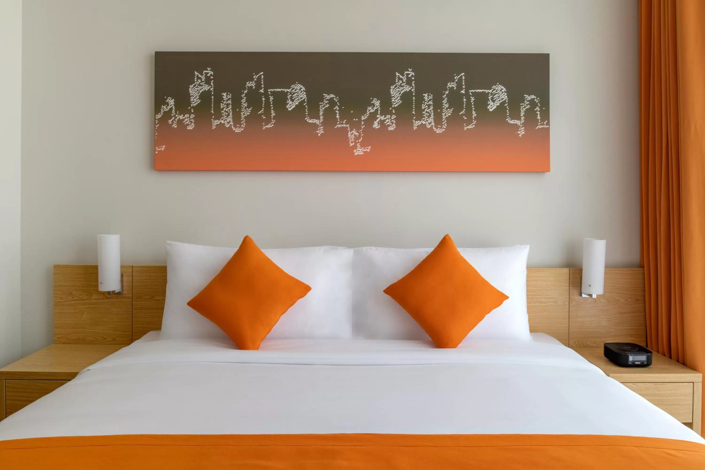 Property building, Bed in Adagio Doha