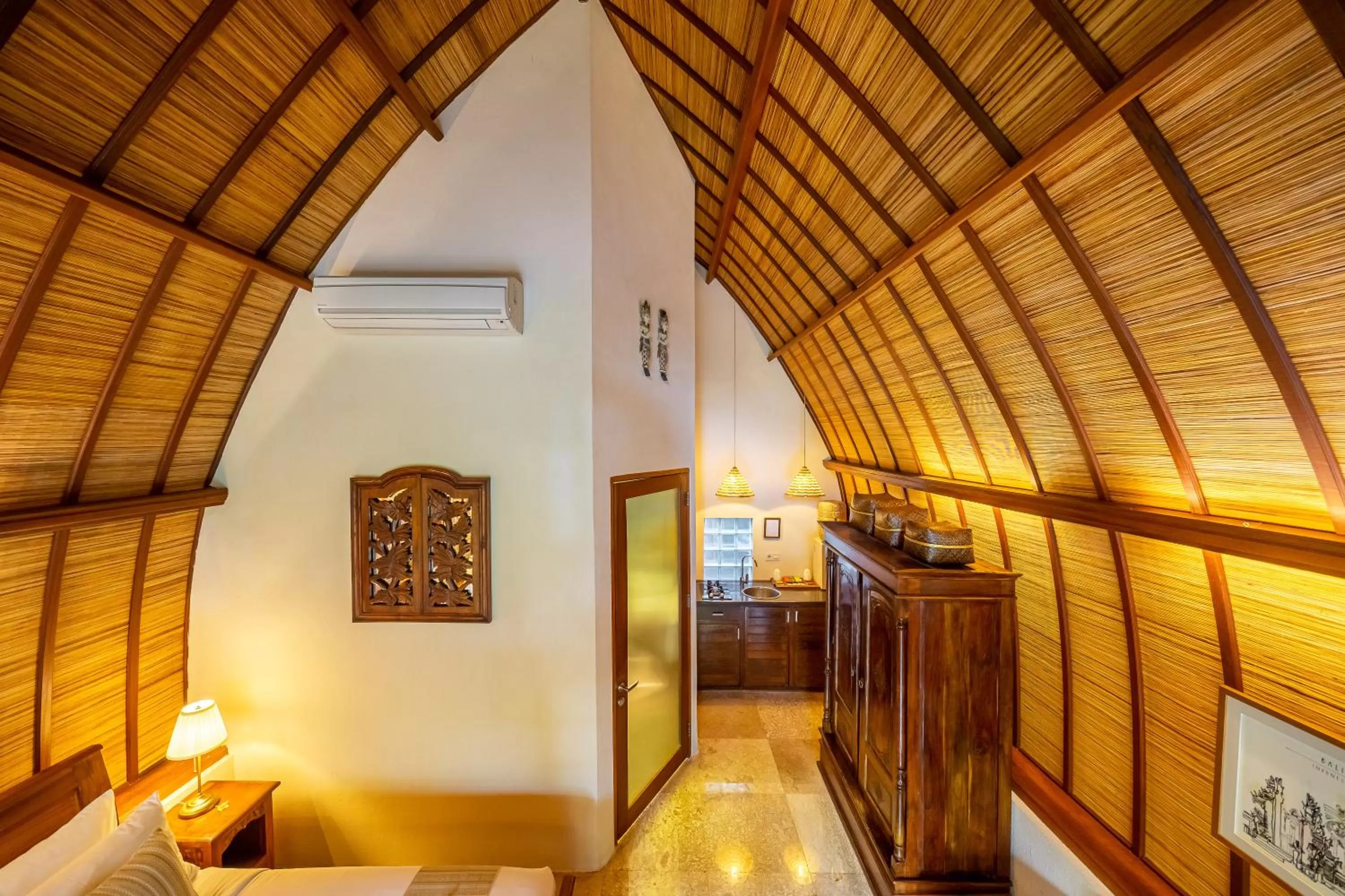 Bed in Klumpu Bali Resort