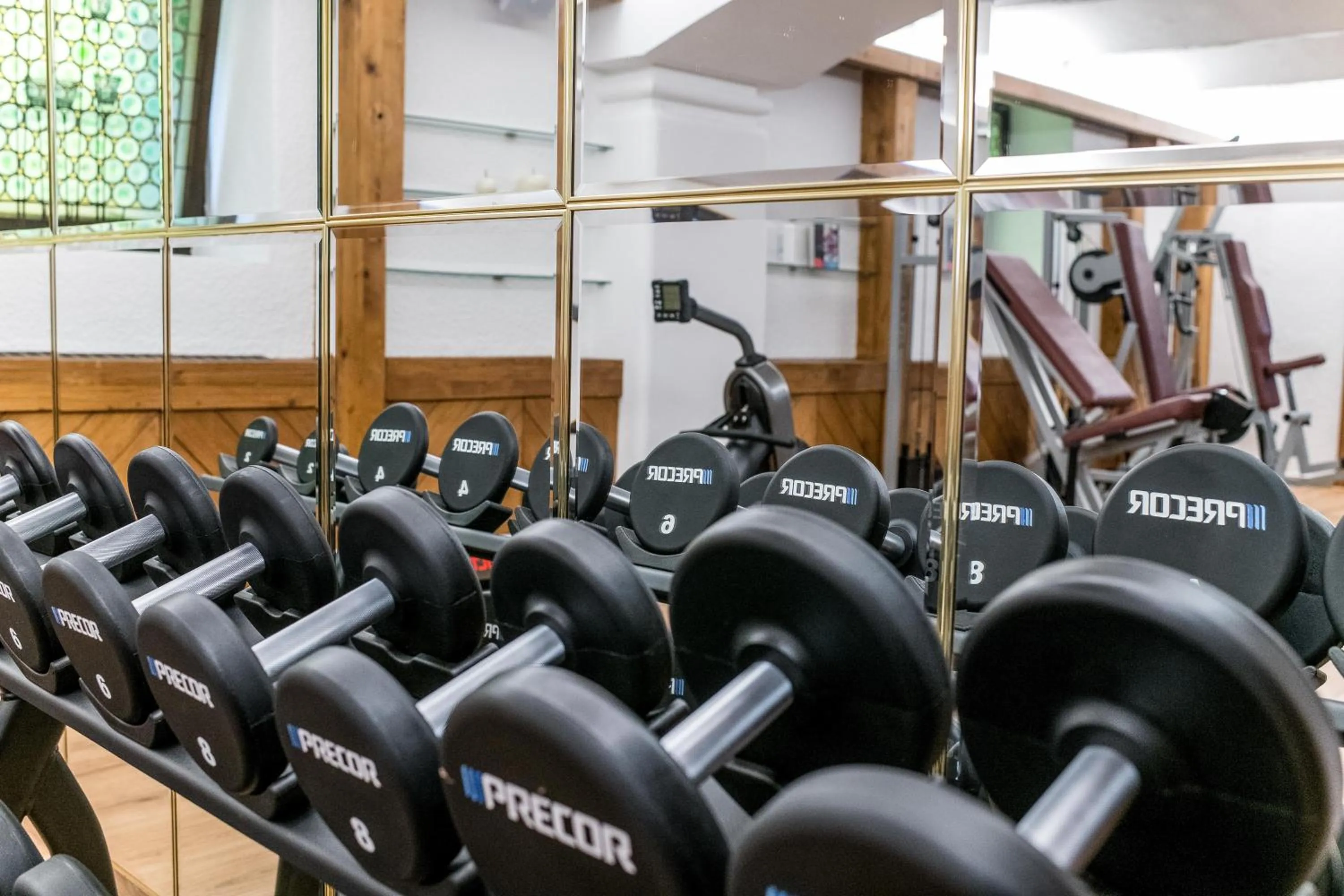 Fitness centre/facilities in Hotel Moserhof