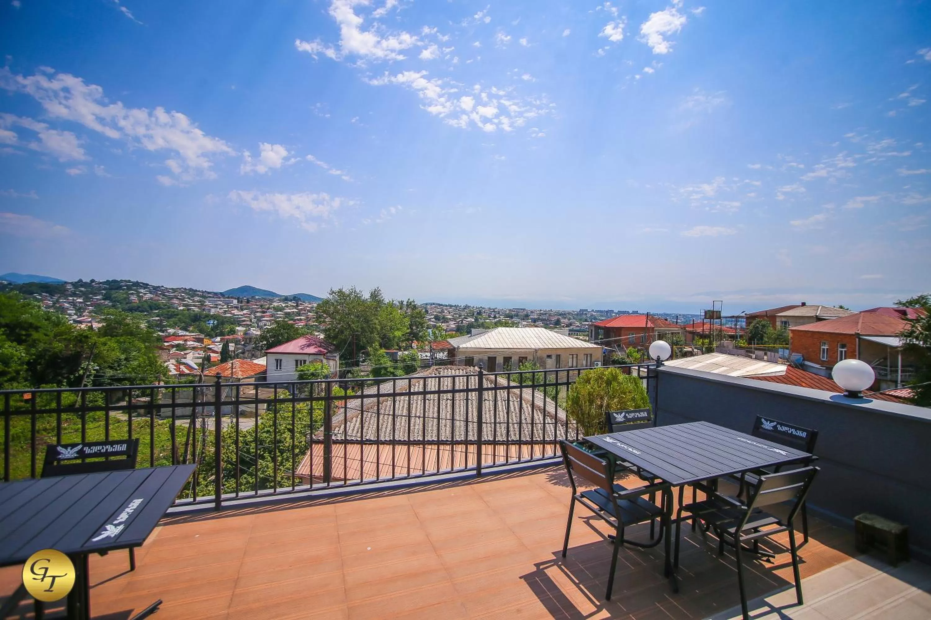 Balcony/Terrace in Hotel Green Town