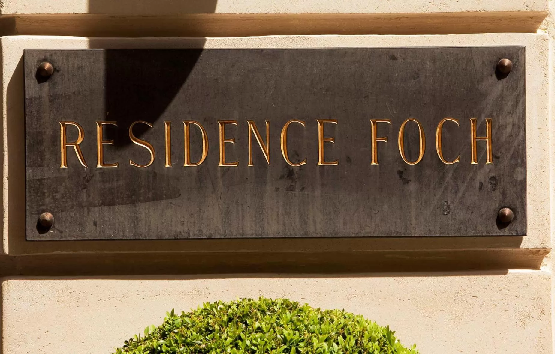 Facade/entrance in Hotel Residence Foch