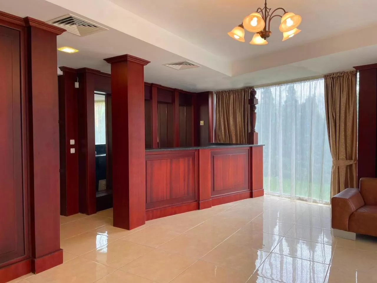 Seating area in Ravda Family Resort. Park&Sea