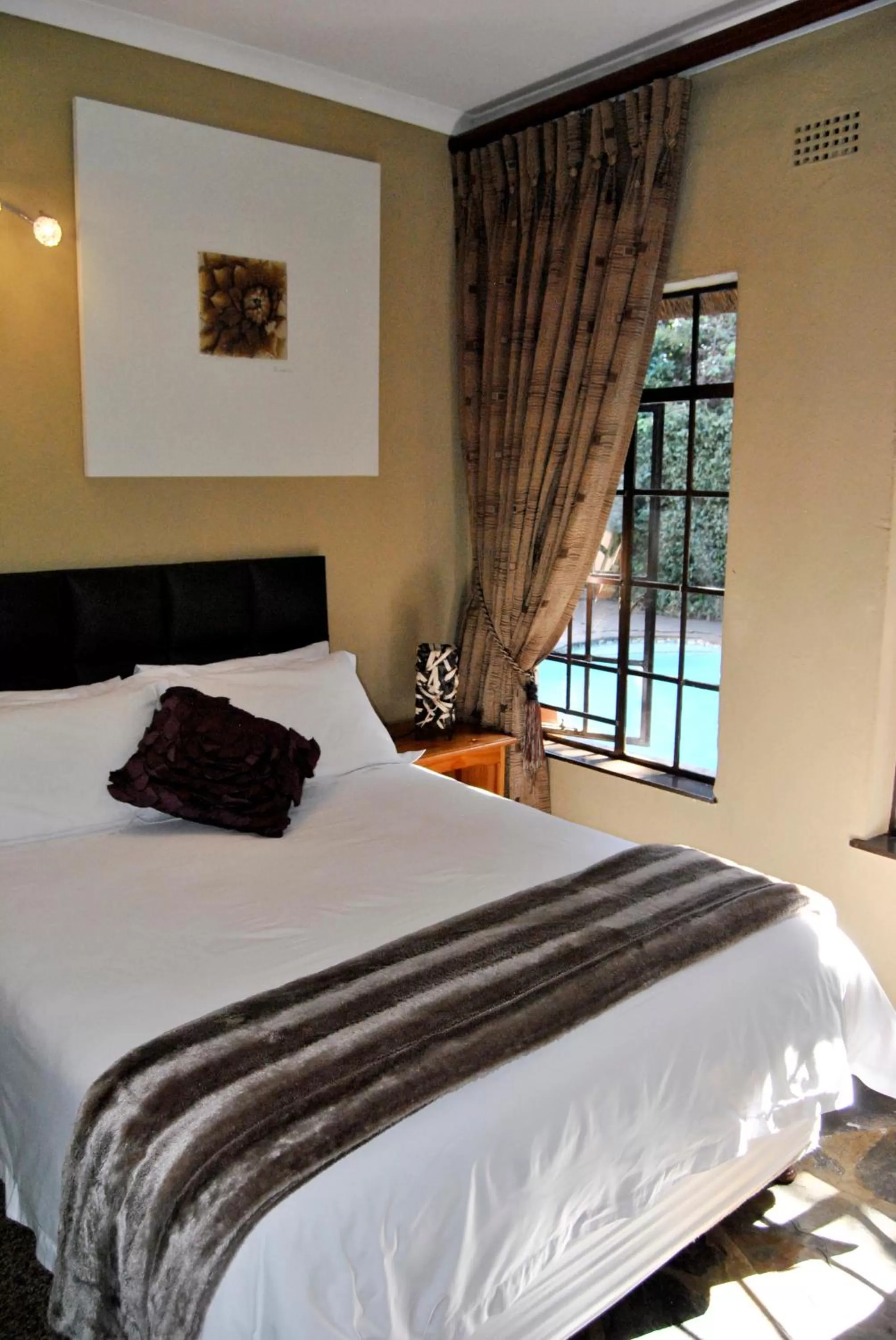 Bed in Birch Tree Cottage