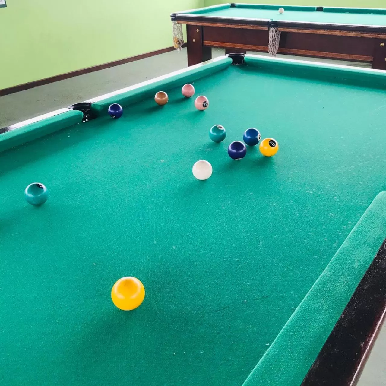 Billiards in Pousada Campo Alegre